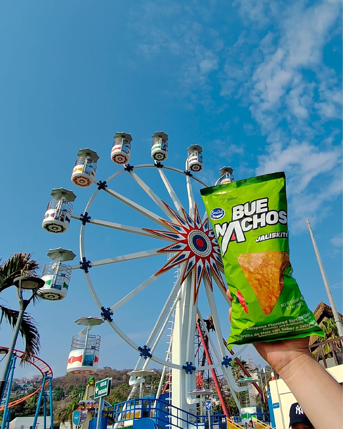 Bocadeli BueNachos Jaliskito, chips de tortilla con sabor a jalapeño, aperitivos, 5.7 onzas (paquete de 1)