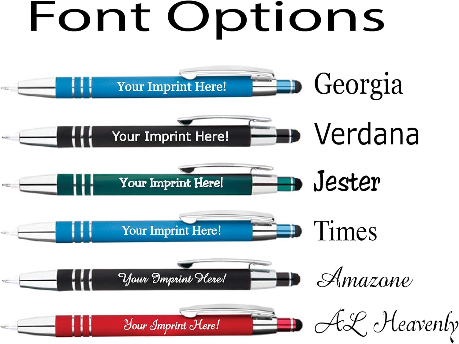 Express Pencils – Juego de bolígrafos personalizados de regalo – Paquete de 2  Linterna LED de metal suave al tacto con caja de regalo  Bolígrafo de