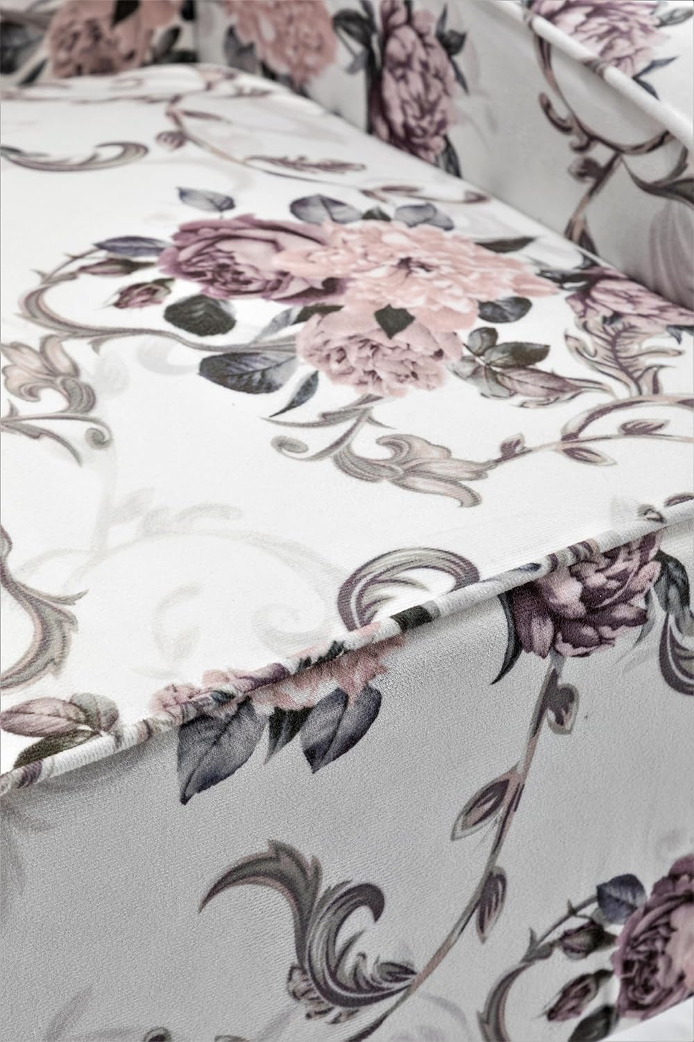 Sillas decorativas de tela estampada para sala de estar, dormitorio, comedor y entrada, asientos decorativos con diseño elegante, brazos empotrados