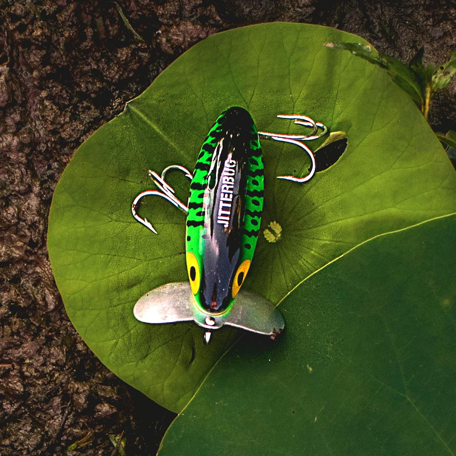 Arbogast Jitterbug Topwater Bass – Señuelo de pesca para pesca nocturna