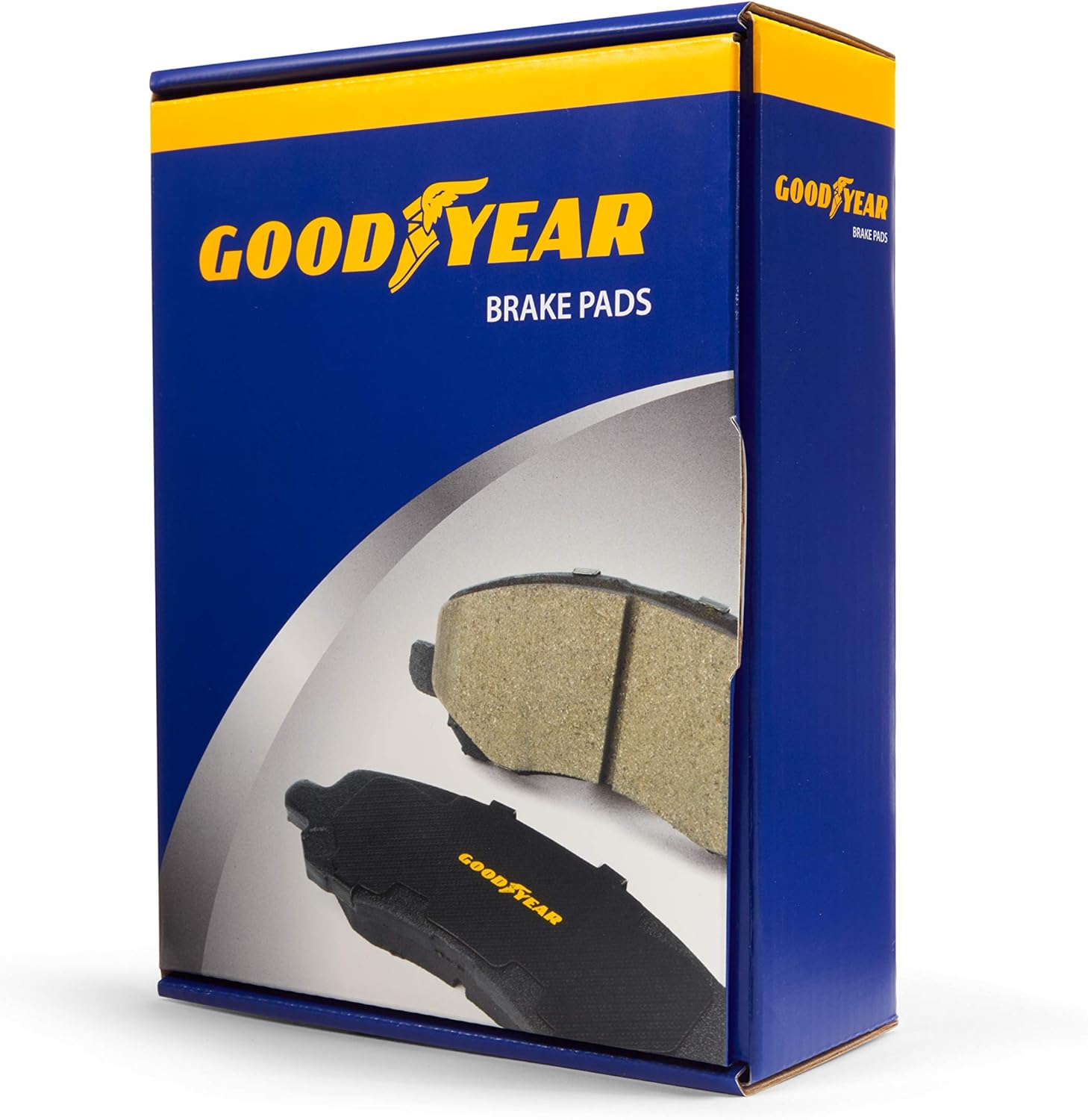 Goodyear Frenos GYD394  Pastillas de freno delanteras semimetálicas premium para Jaguar Vanden Plas 04-98, XJ12 96-95, XJ6 97-90, XJ8 1998, XJR