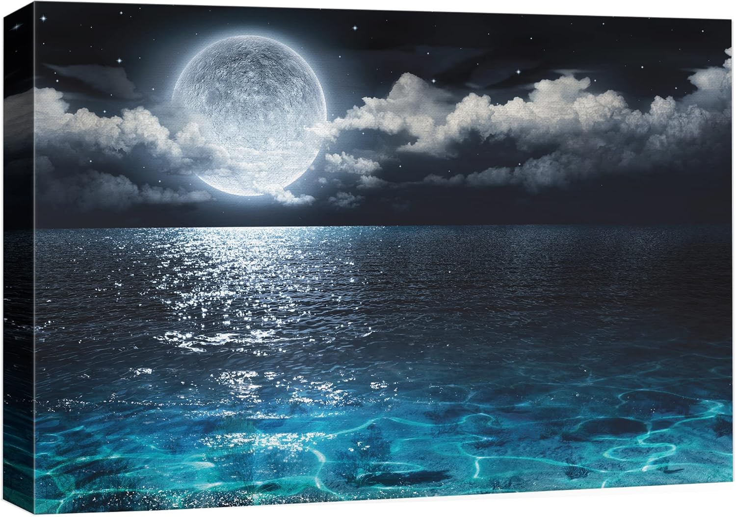 B2T – Cuadro decorativo enmarcado para pared, colección artística serie E