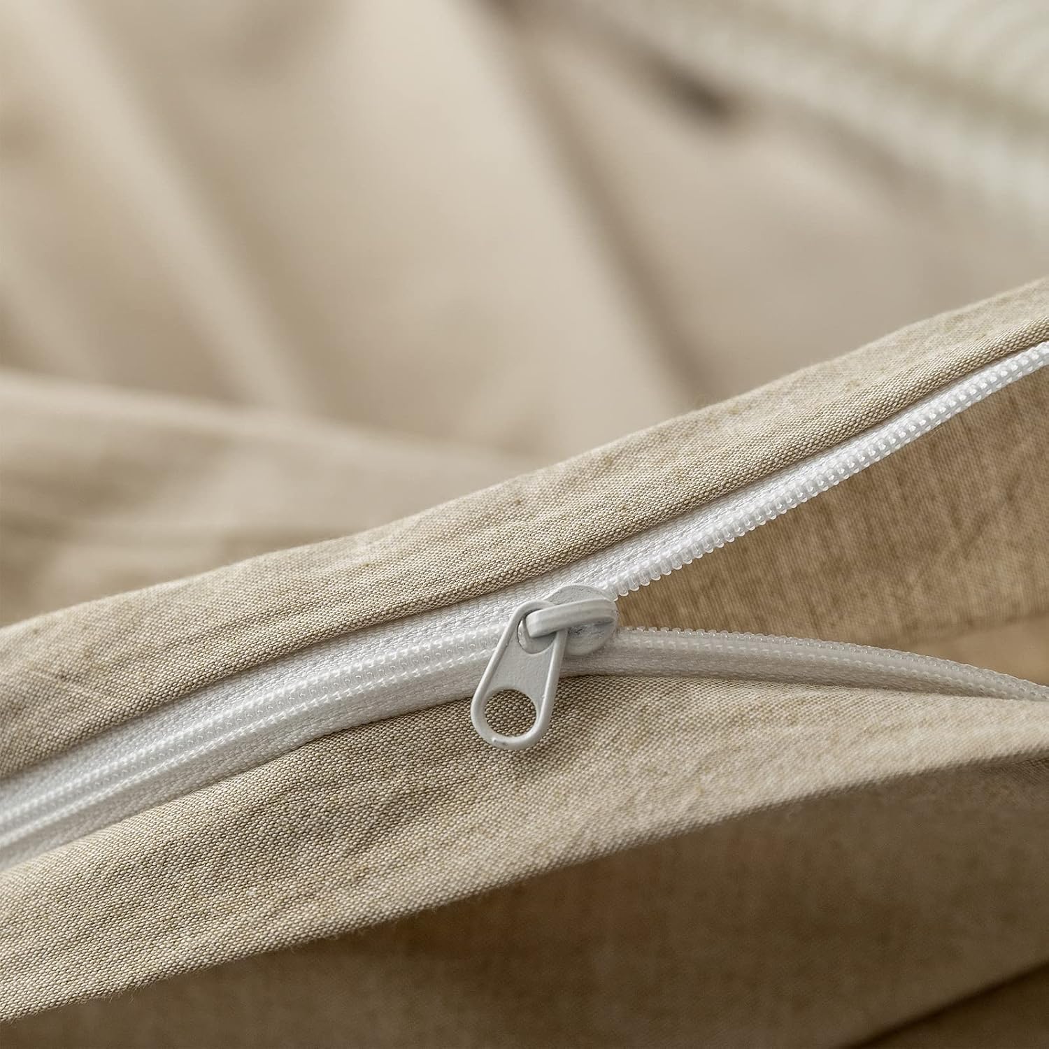 Juego de funda de edredón individual  100% algodón lavado súper suave, desgastado y elegante, duradero, juego de ropa de cama de 2 piezas con cierre