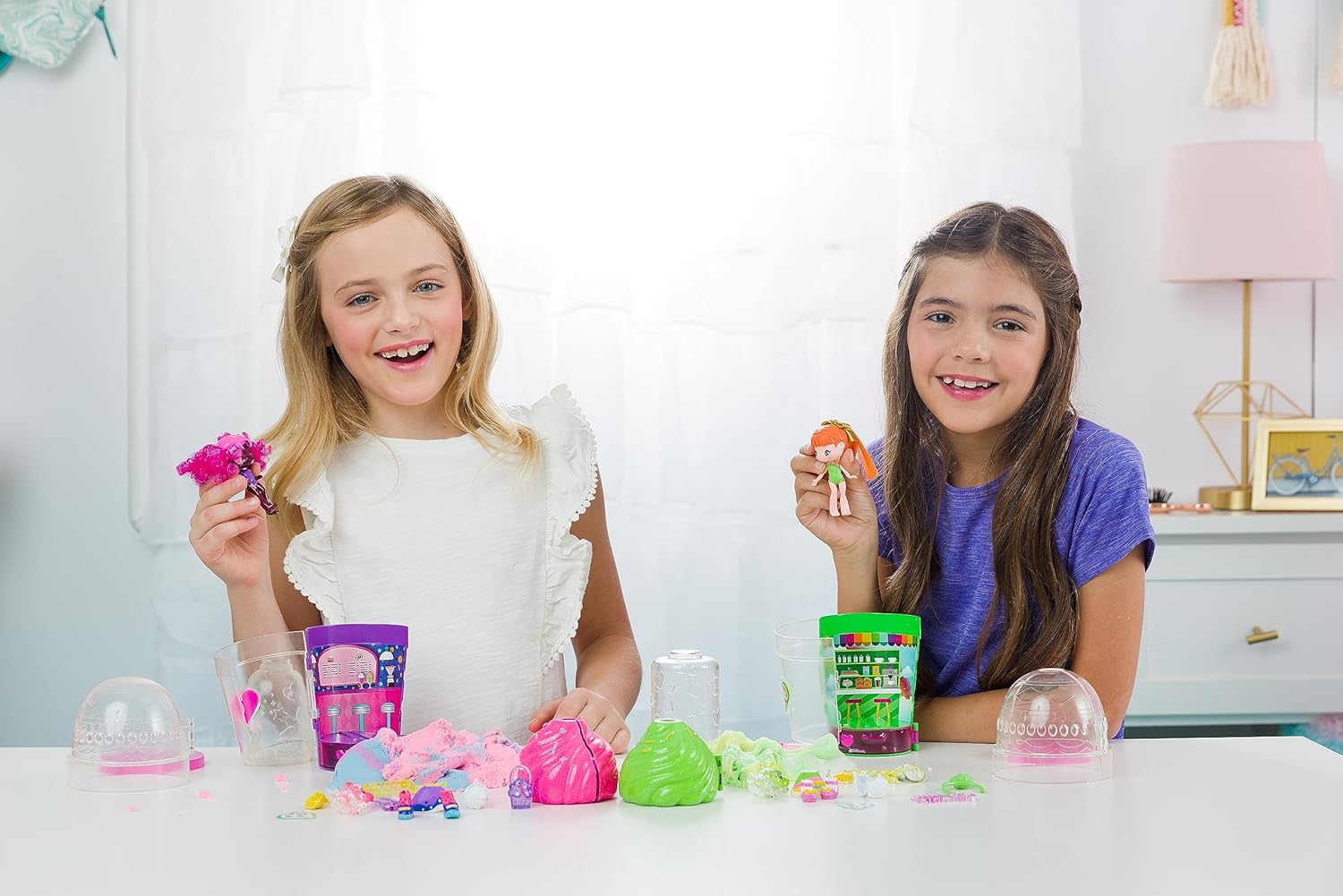 Muñecas coleccionables, 10 piezas sorpresa, accesorios reutilizables para pelusa y moho, juego sensorial, a partir de 3 años