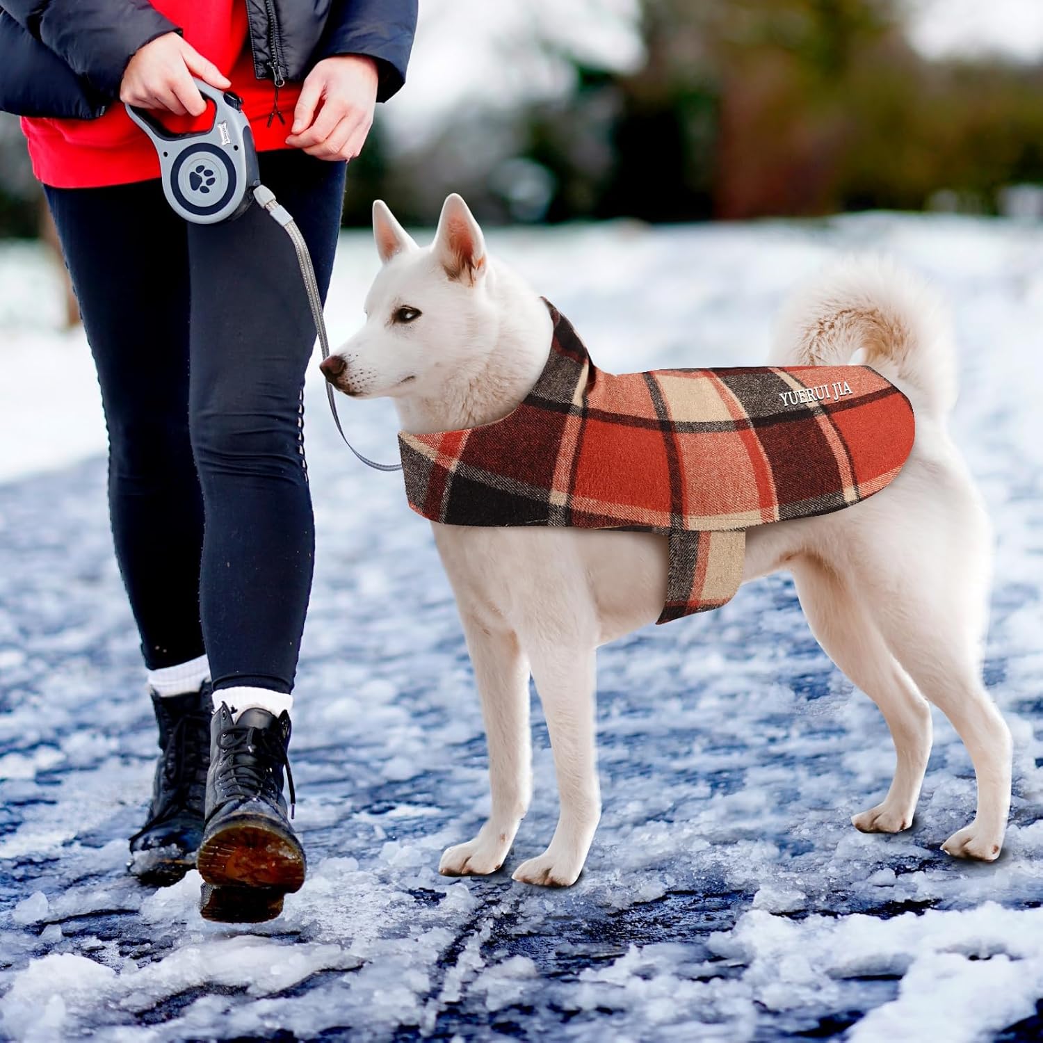 Abrigo de invierno para perro, chaqueta para perro, chaqueta de franela impermeable, resistente al viento, ropa cálida para perro, abrigo para