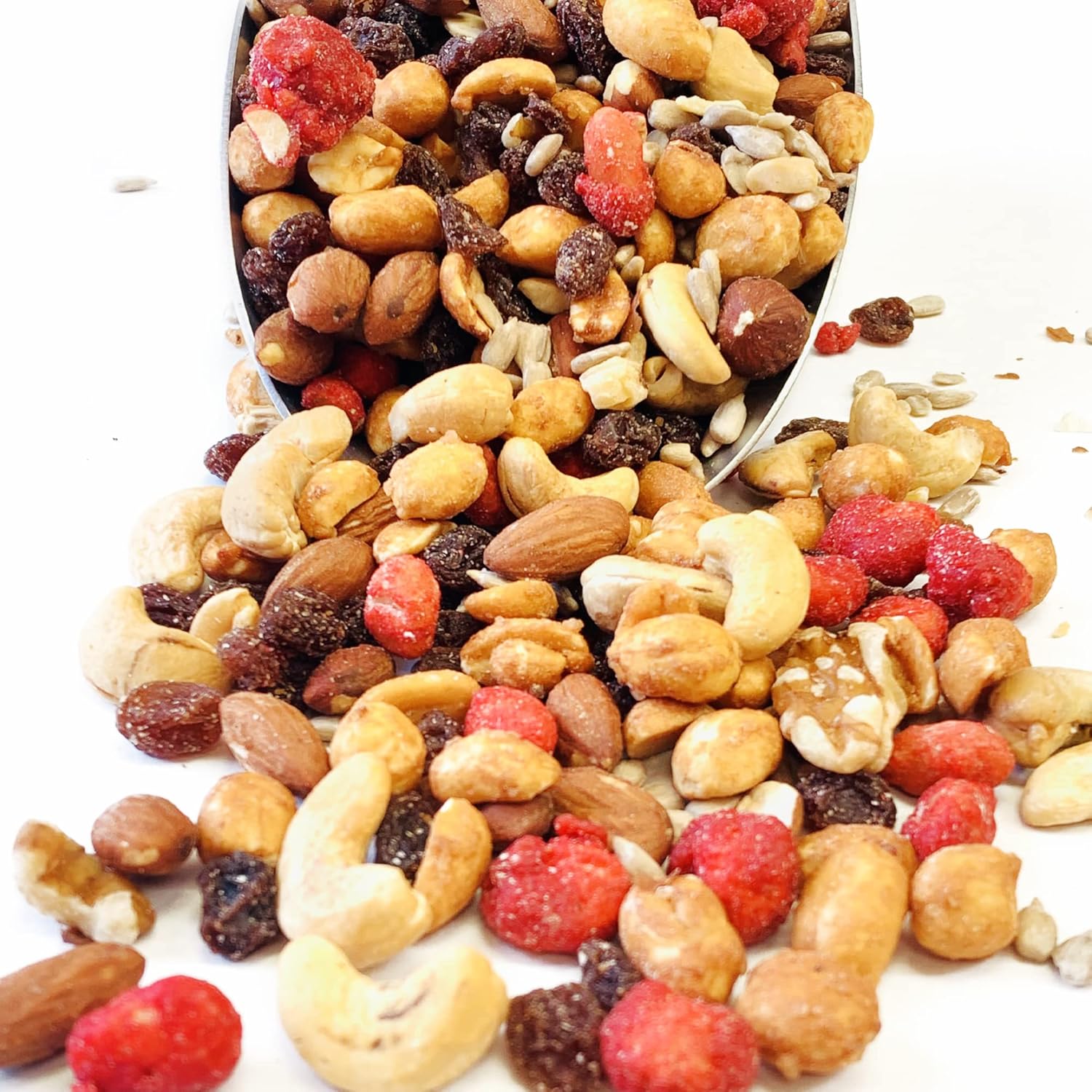 NY SPICE SHOP Super Energy Trail Mix con frutos secos mixtos  Snacks saludables de frutas secas para adultos y niños  Paquetes de bocadillos de