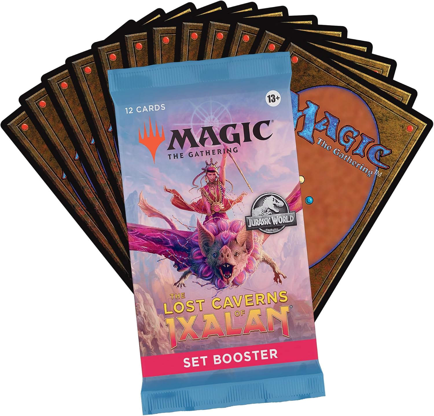 Magic The Gathering The Lost Caverns of Ixalan Set Boosters Box – Juego de 30 Booster Set + 1 Tarjeta de decoración de caja (361 cartas mágicas)