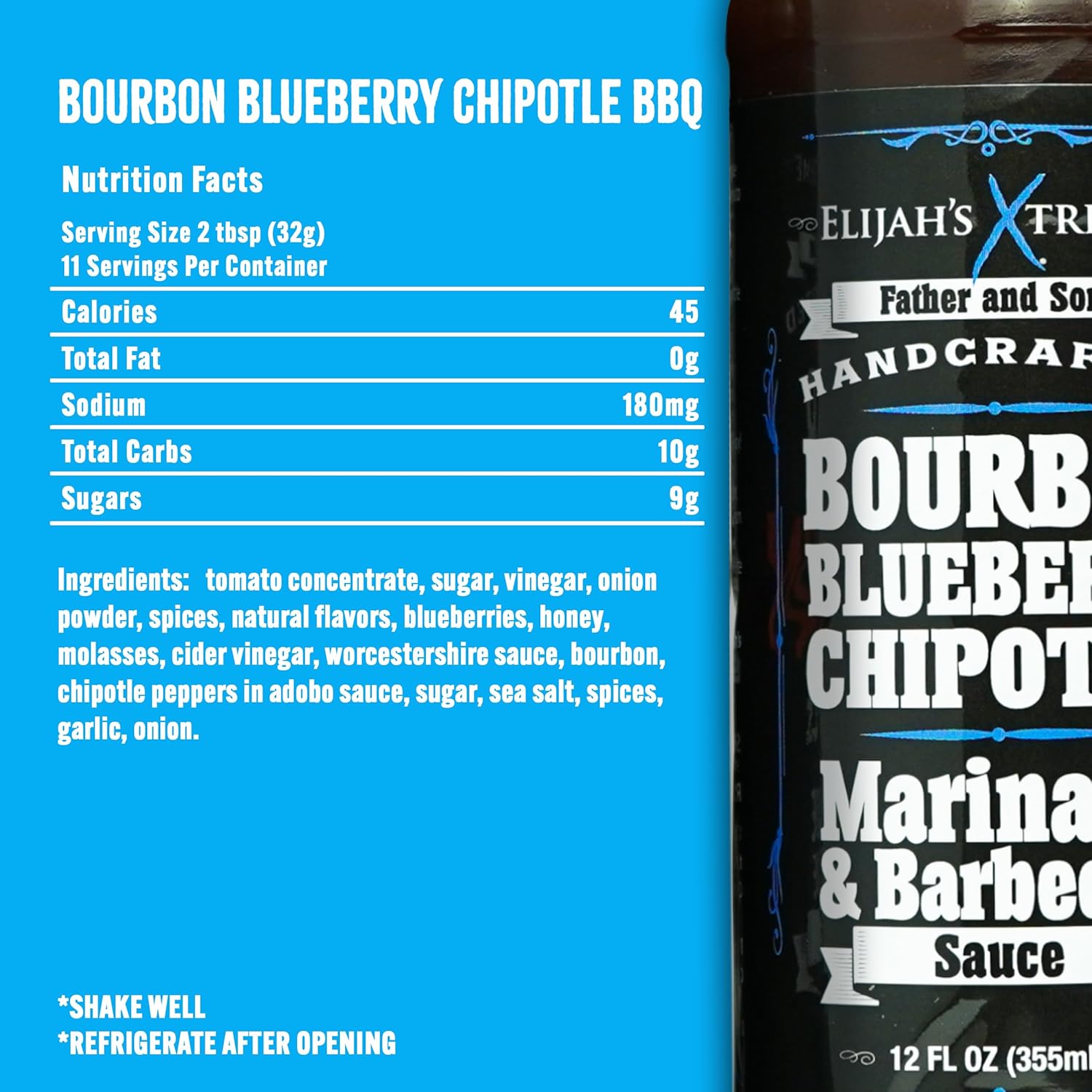 Elijah’s Xtreme Paquete de barbacoa salsa barbacoa de arce y tocino de cerveza y salsa de barbacoa de chipotle de arándanos y bourbon – Giro único