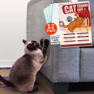 Cinta disuasoria para gatos Cinta adhesiva antiarañazos de doble cara para muebles de gatos Cinta de entrenamiento para gatos Protector de sofá Cinta disuasoria para gatos Cinta adhesiva antiarañazos de doble cara para muebles de gatos Cinta de entrenamiento para gatos Protector de sofá