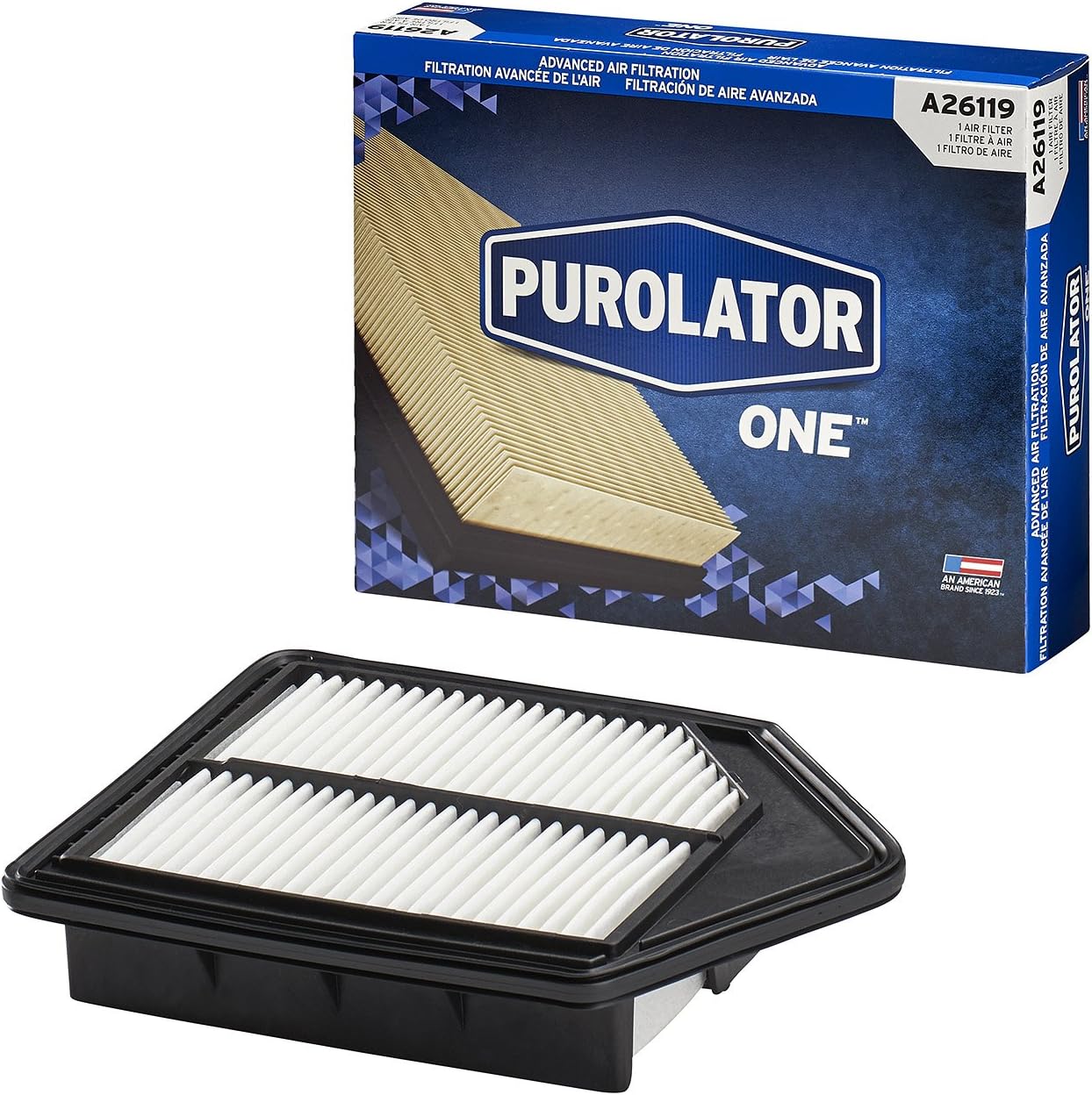 Purolator A26119 PurolatorONE – Filtro de aire avanzado para motor compatible con Honda CR-V seleccionado