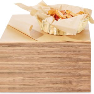 Paquete de 500 hojas de papel de delicatessen resistentes a la grasa, forros a prueba de grasa, bandejas de papel de 12 x 12 pulgadas, bandejas de Paquete de 500 hojas de papel de delicatessen resistentes a la grasa, forros a prueba de grasa, bandejas de papel de 12 x 12 pulgadas, bandejas de