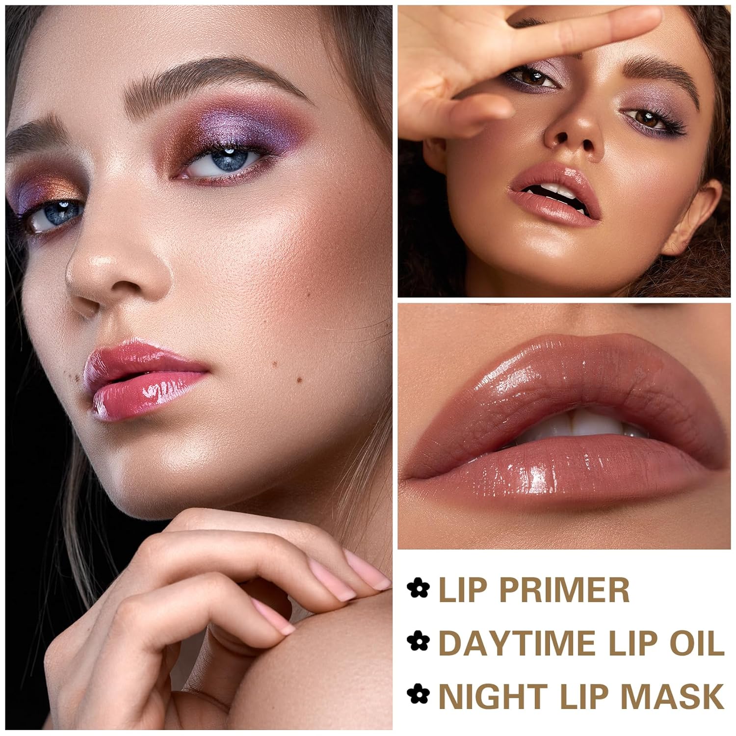 ZHISHUDL Lip Plumper Gloss Plumping Lip Gloss Natural Lip Plumper y Productos para el cuidado de los labios Hidratantes y reducir líneas finas