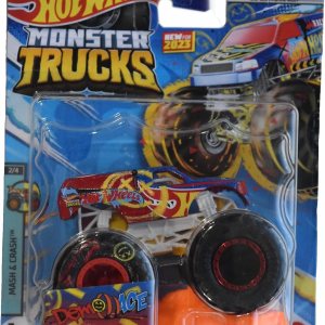 Hot Wheels Monster Trucks Demo Ace 2023 Connect and Crash Car Hot Wheels Monster Trucks Demo Ace 2023 Connect and Crash Car