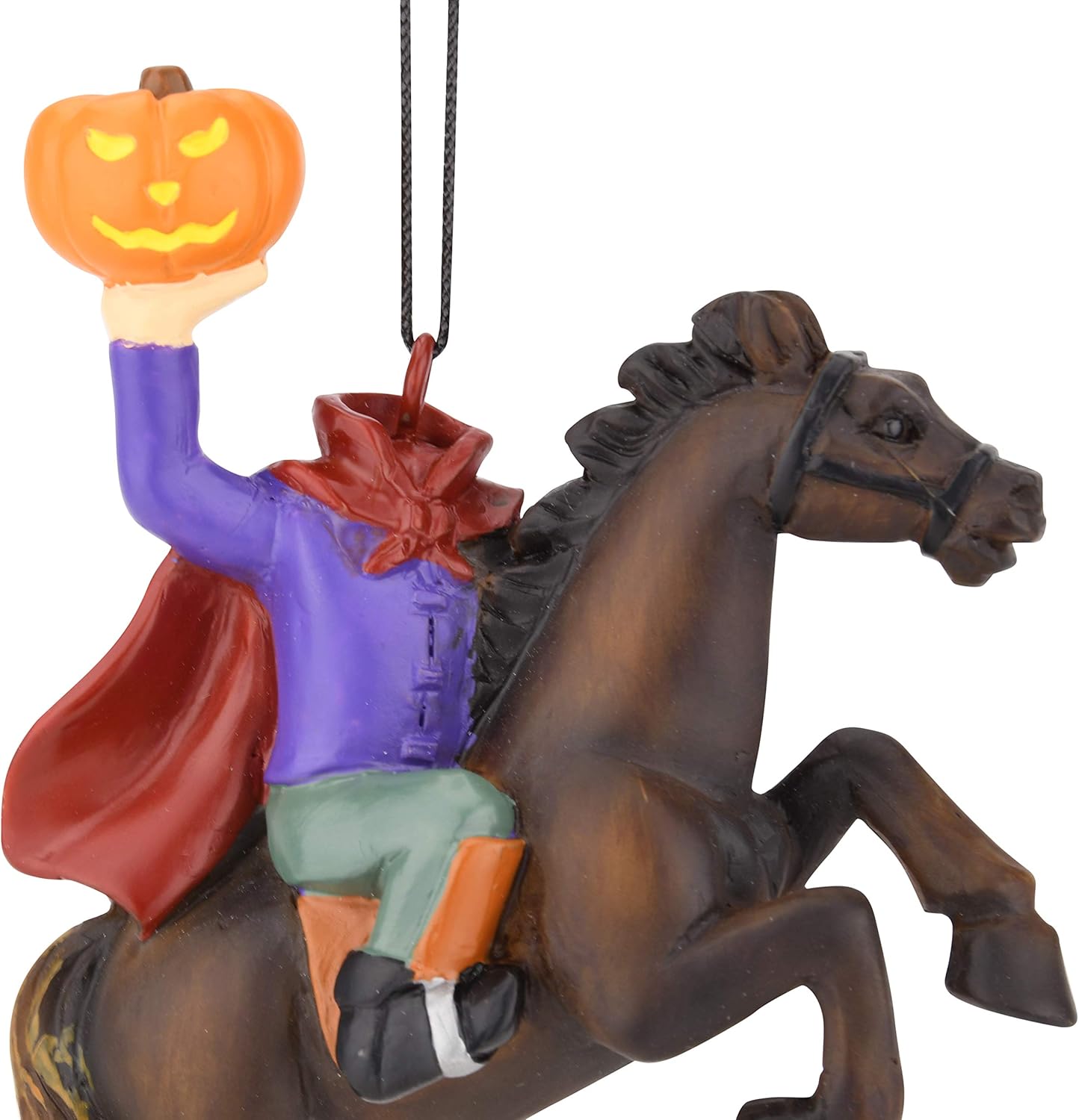 Tree Buddees Jinete sin cabeza con adornos de calabaza para HalloweenNavidad