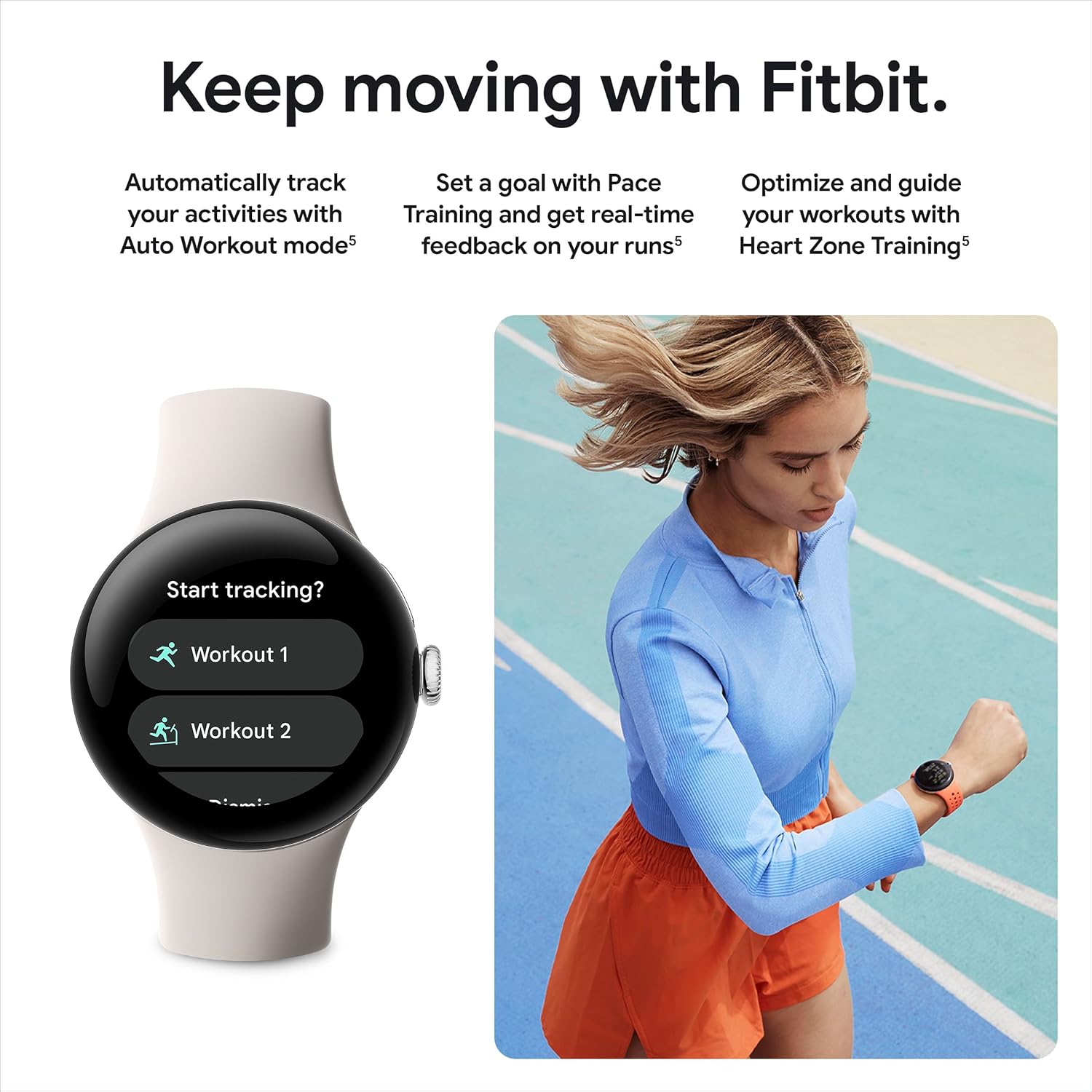 Google Pixel Watch 2 con lo mejor de Fitbit y Google – Seguimiento de frecuencia cardíaca, gestión del estrés, características de seguridad – Reloj