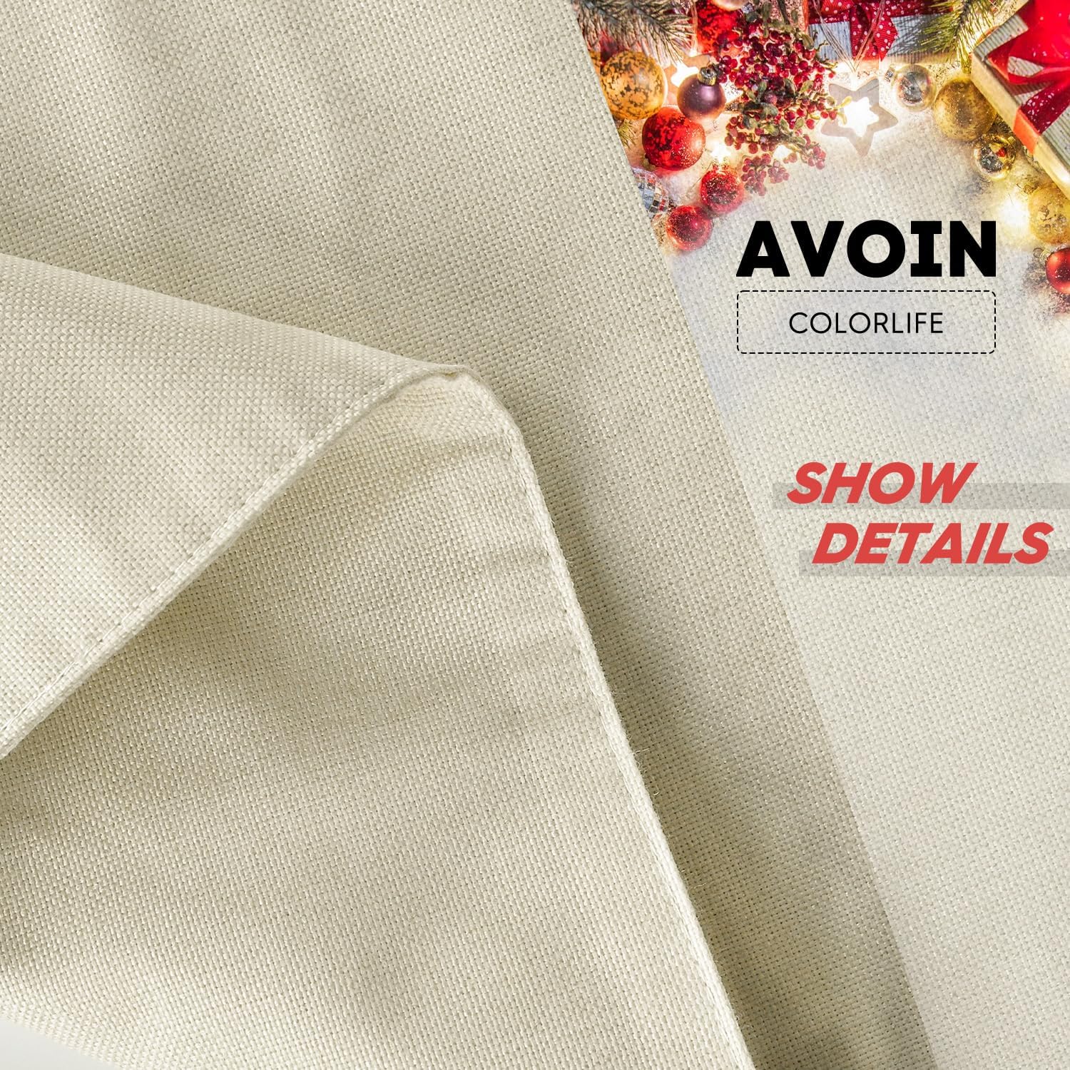 AVOIN colorlife Bandera de jardín para árbol de Navidad a cuadros de búfalo de 12 x 18 pulgadas, doble cara exterior, bandera decorativa para