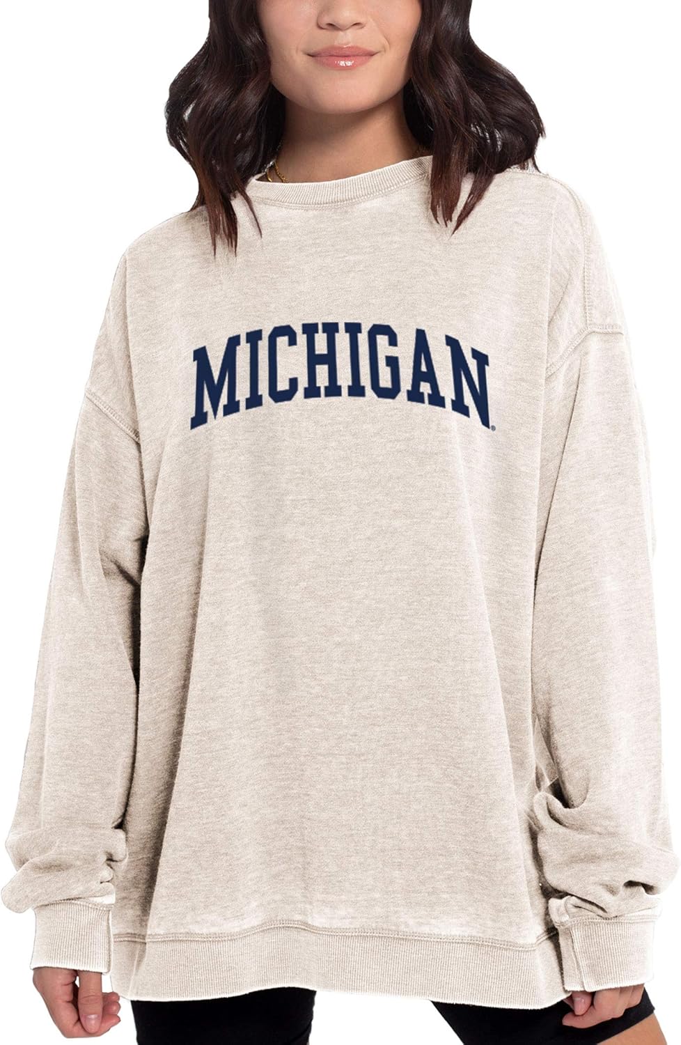 chicka-d NCAA Burnout – Sudadera de forro polar para mujer