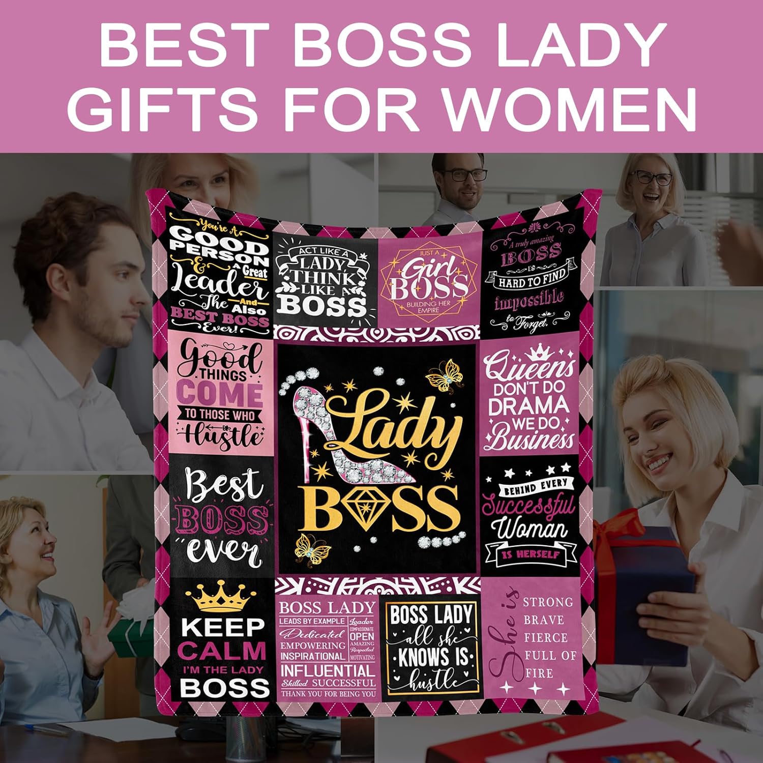 Regalos de jefa para mujeres, regalos para mujer, regalos para el día del jefe para mujeres, regalos de cumpleaños para mujeres, regalos de