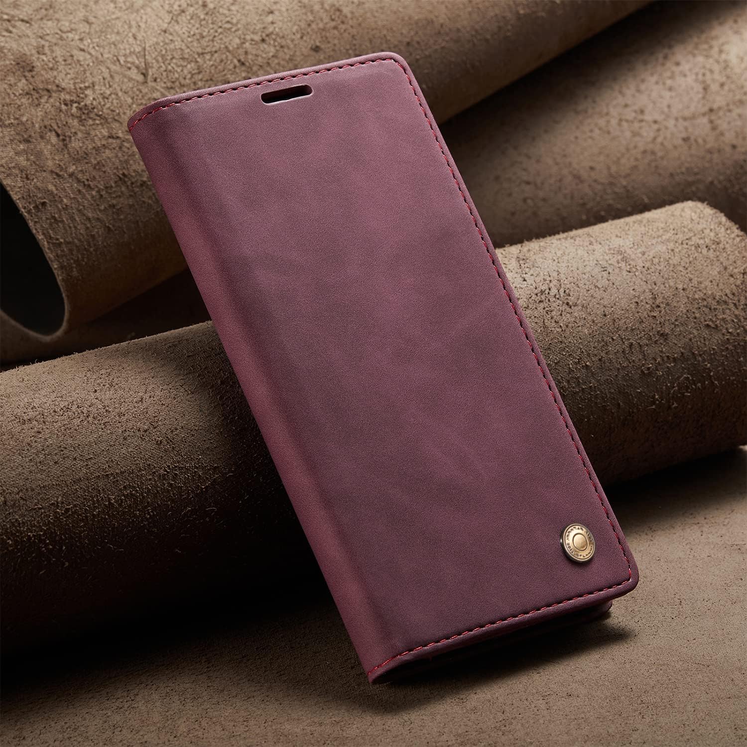 QLTYPRI Funda Para Samsung Galaxy S10e, Vintage PU Cuero Billetera Caso Ranura Para Tarjeta Kickstand Cierre Magnético A Prueba De Golpes Flip Folio