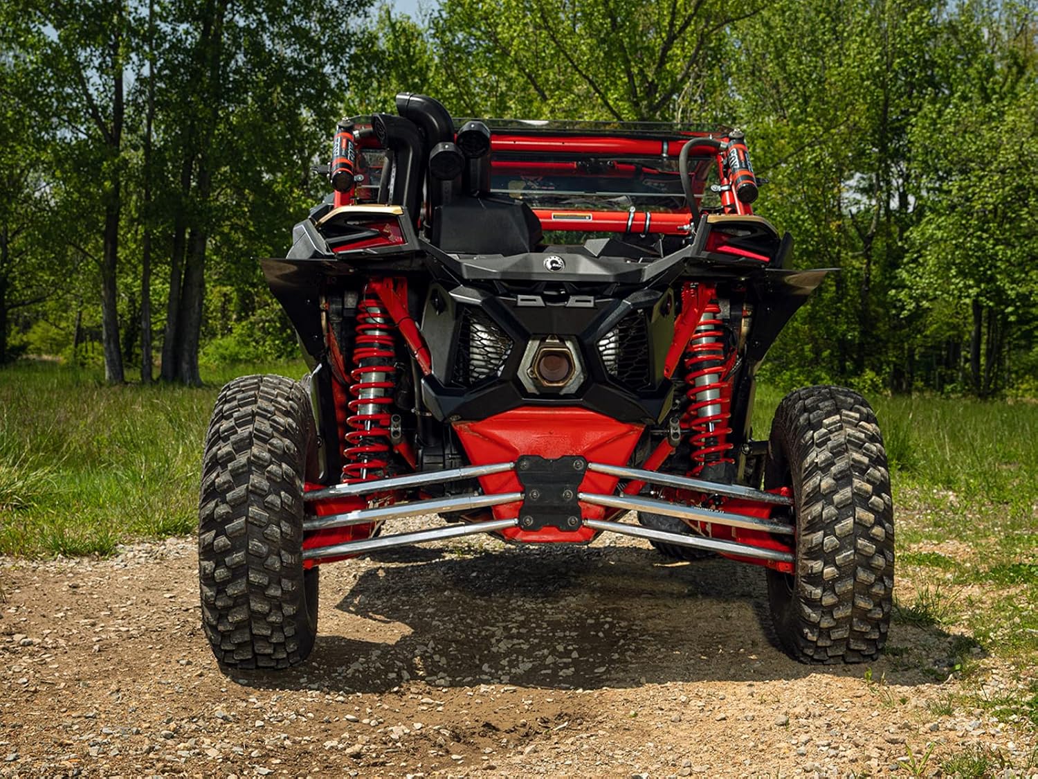 SuperATV Guardabarros para 2018 Can Am Maverick (ver lista completa de ajustes)  Durabilidad extrema  Protege contra rocas, suciedad, arena y barro