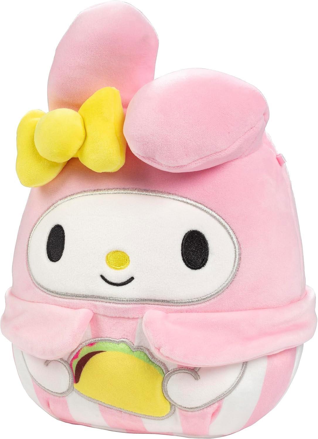 Squishmallows Peluche de la serie My Melody with Taco Food Truck de 8 pulgadas, Kellytoy oficial, juguete coleccionable suave y esponjoso de Hello