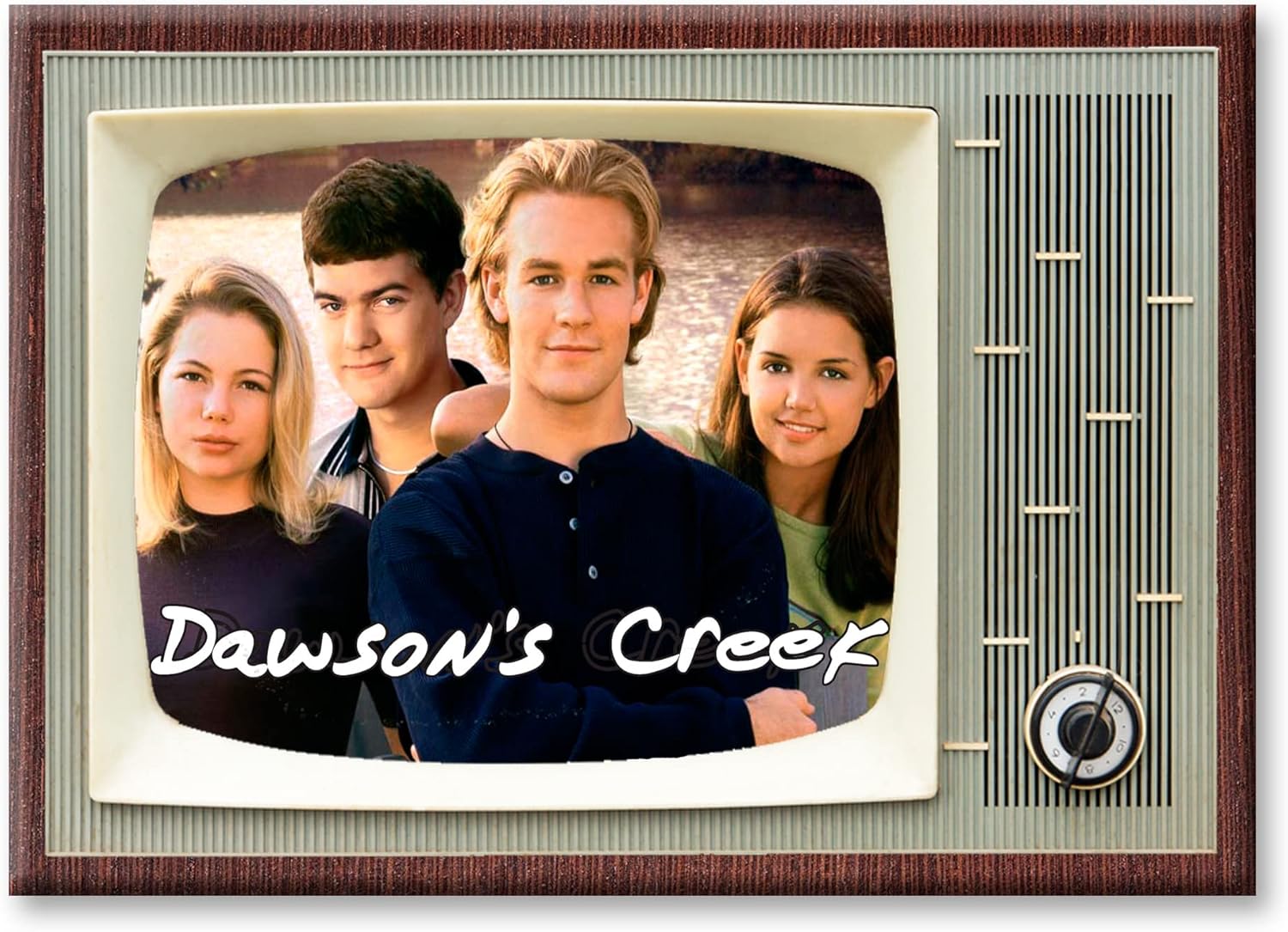 Dawson’s Creek – Imán para nevera, diseño retro de TV