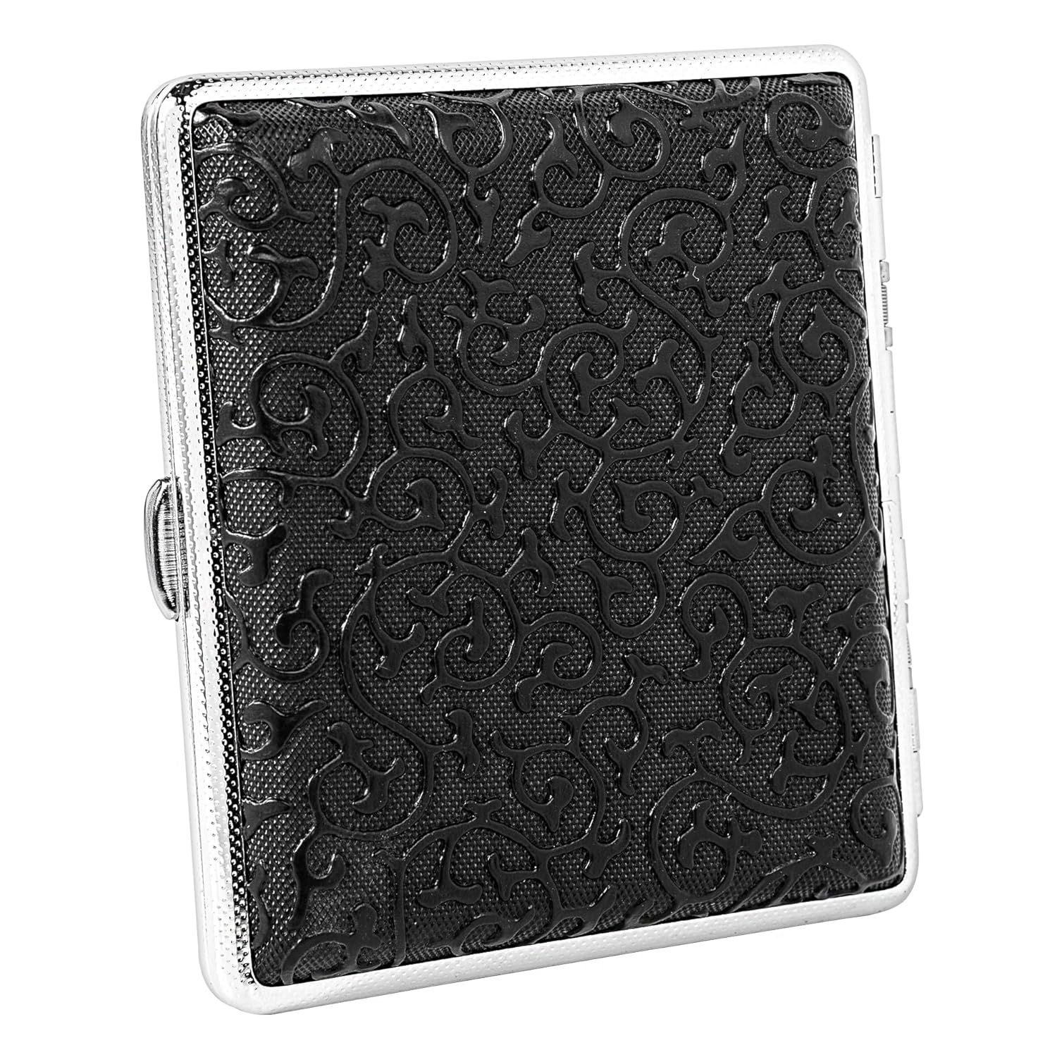 Estuche para cigarrillos (18 Cuero Tangcao Negro)