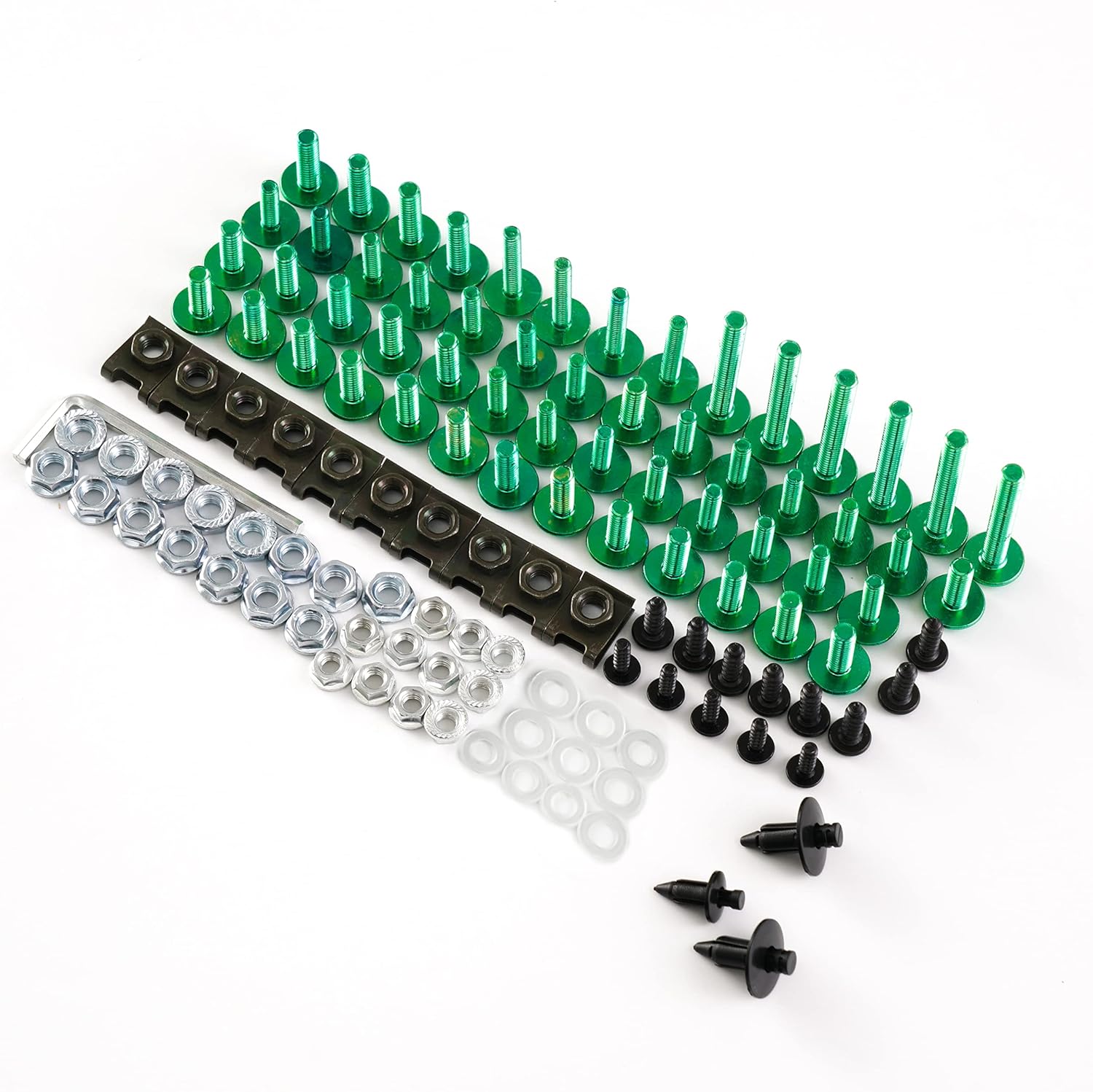 WYNMOTO Kit de tornillos para motocicleta, kit de tornillos de arandelas, kits de montaje de pernos de motocicleta aptos para Honda CBR600RR F5 2009