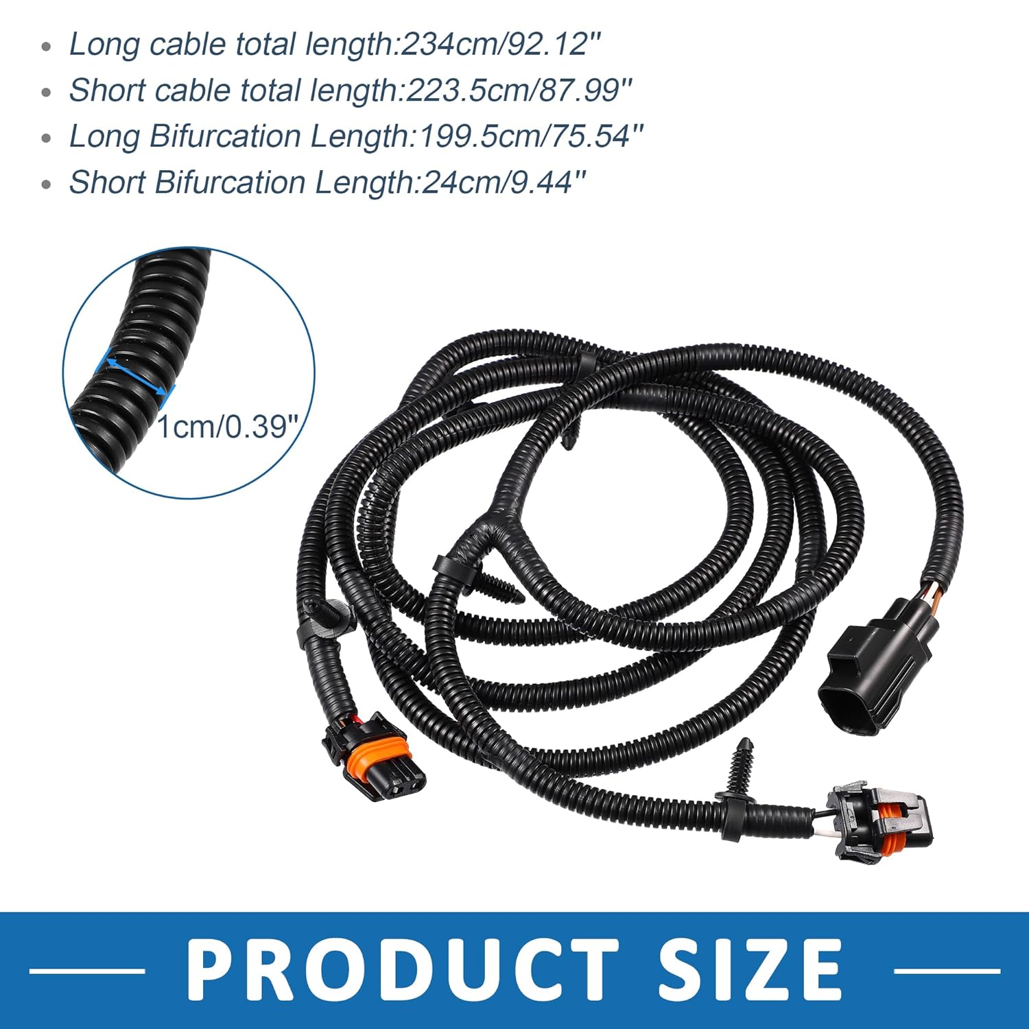 Arnés de cableado de puente de luz antiniebla 68046303AC para Ram 2500 2011-2018