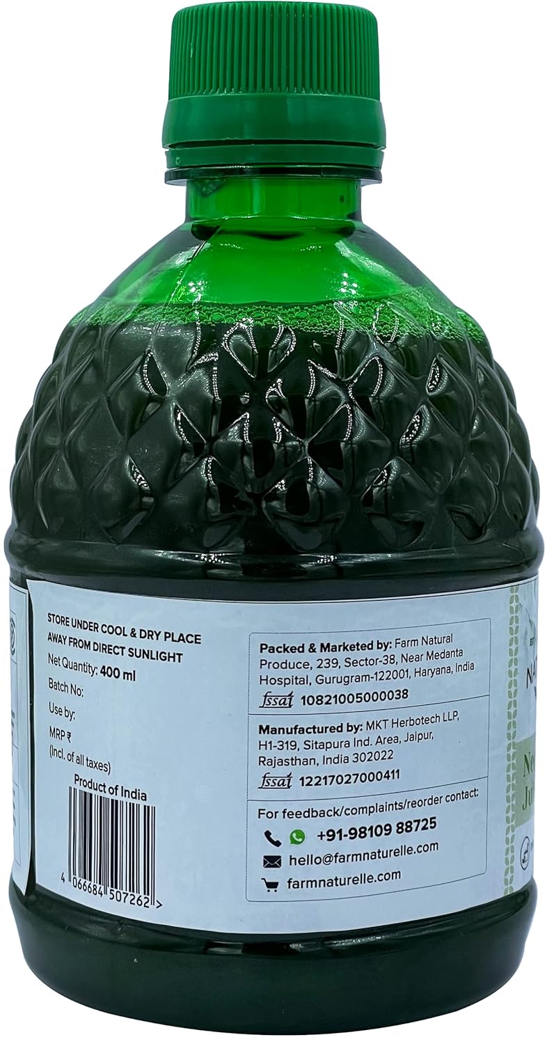 1 Neem Patra JugoRas+Miel Natural Natural Libre de Bosque Vale 49-,El Mejor Cuidado De La Piel 400 Ml & Limpieza De Sangre Jugo De Neem Patra Ras