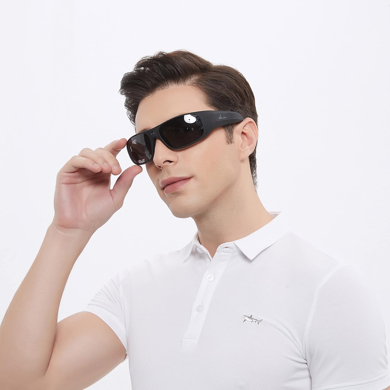 OhO – Lentes de cámara 4K Ultra HD, 32 GB de memoria incorporada, lentes inteligentes con lentes de sol UV400 para deportes al aire libre