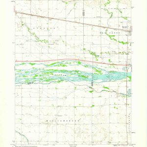 YellowMaps Elm Creek West NE topo map, 124000 Scale, 7.5 X 7.5 Minute, Historical, 1961, Updated 1963, 26.7 x 22 in YellowMaps Elm Creek West NE topo map, 124000 Scale, 7.5 X 7.5 Minute, Historical, 1961, Updated 1963, 26.7 x 22 in