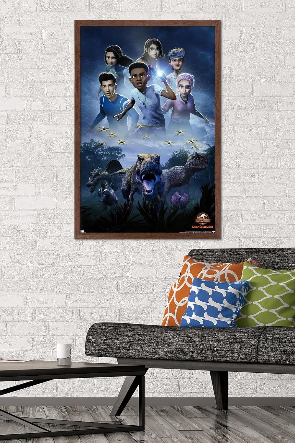 Trends International Jurassic World Camp Cretácico – Póster de pared de una hoja
