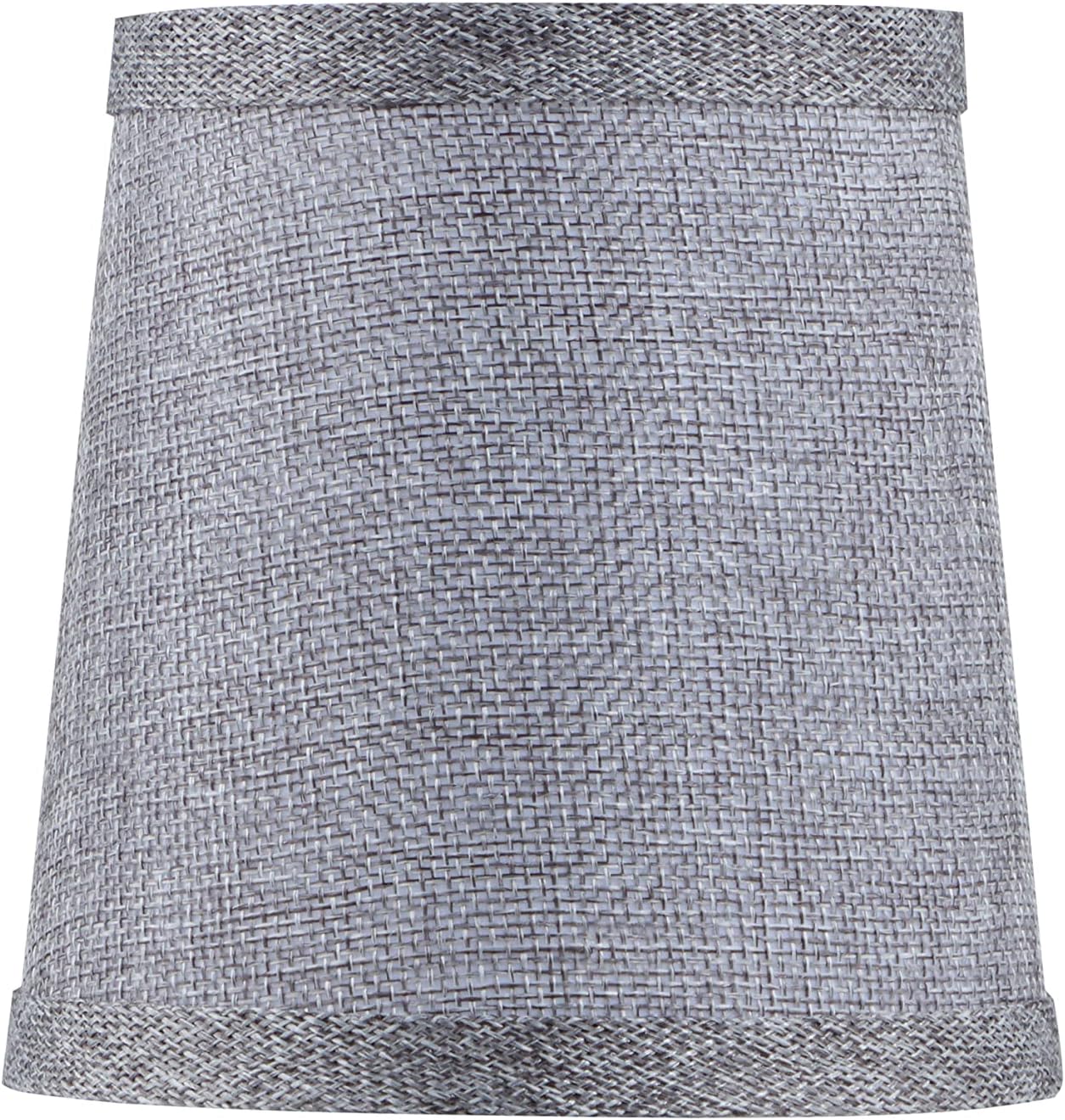 Aspen Creative 51024-6 Imperio de tapa dura, pantalla de tela texturizada de lino con clip, parte inferior superior de 4 pulgadas x 5 pulgadas de