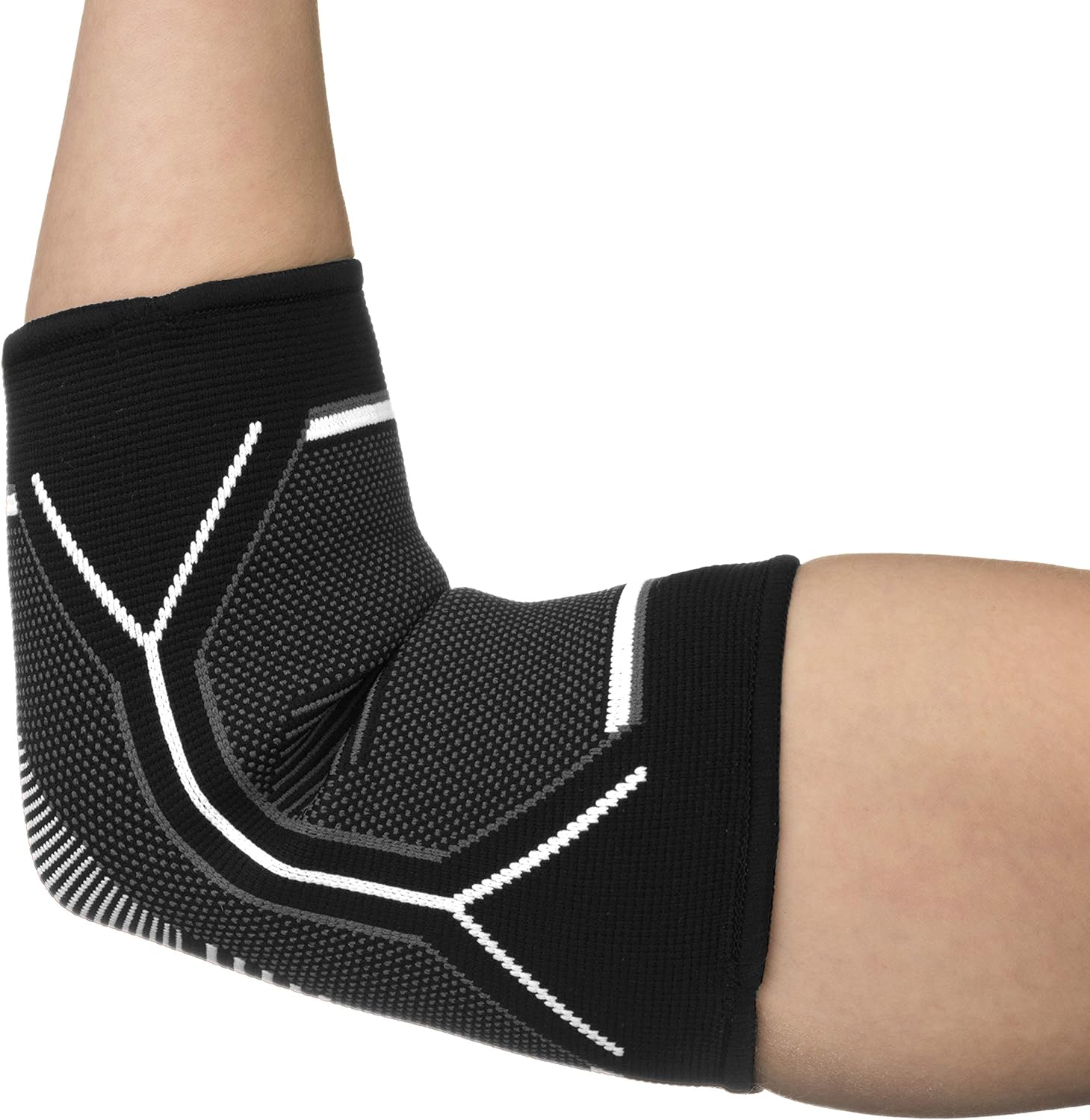 Kunto Fitness – Codera de compresión (enviada desde Estados Unidos) para tendinitis, codo de tenista, tratamiento de codo de golf, reduce el dolor