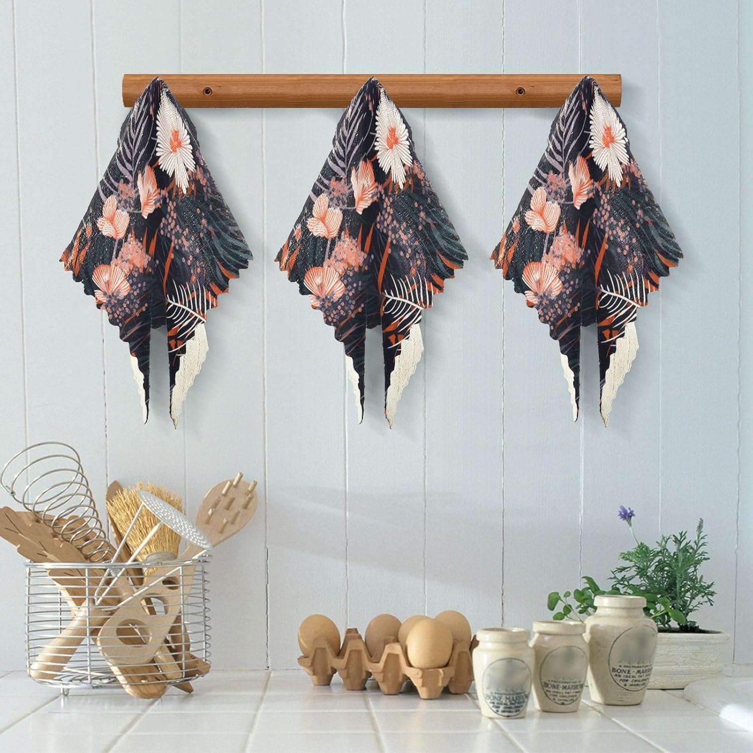 Plants Flowers Red Pink White Car Drying Towels Extra Large Print Tea Towel Country Kitchen Terry Towels Decorative Hand Towels Kitchen