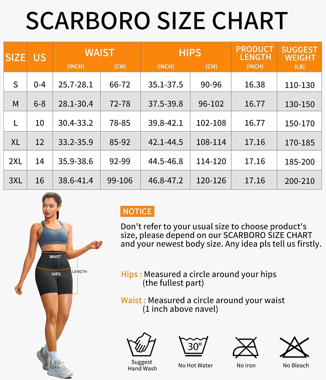 SCARBORO Pantalones cortos de sauna para mujer, cintura alta, entrenamiento, compresión, adelgazamiento, entrenamiento, sauna, traje moldeador