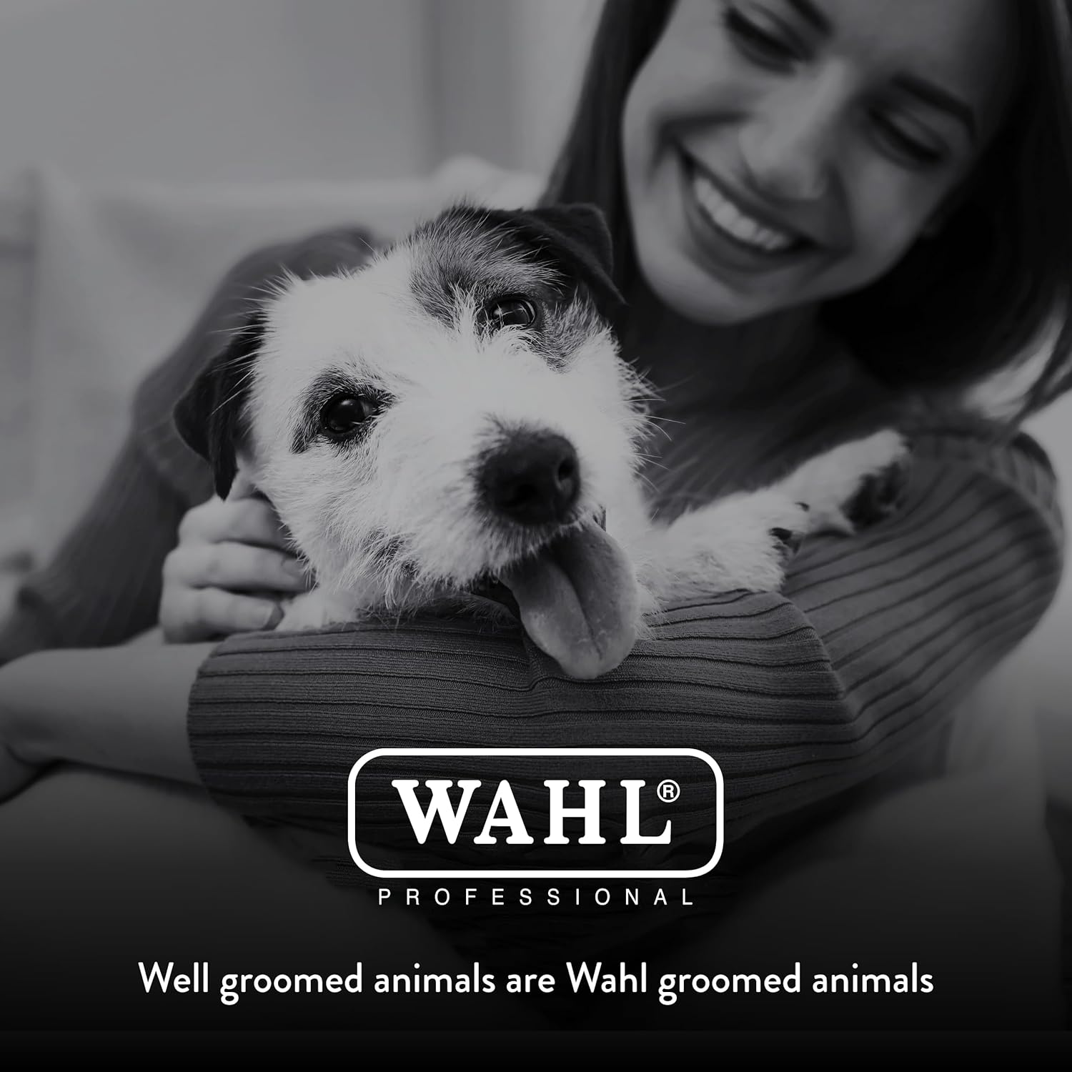 WAHL Professional Animal KM10 – Kit de cortadora de pelo de 2 velocidades sin escobillas para mascotas, perros y caballos, suministros de aseo para