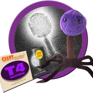 Giant Microbes Juguete de peluche T4 (T4-Bacteriófago) Giant Microbes Juguete de peluche T4 (T4-Bacteriófago)