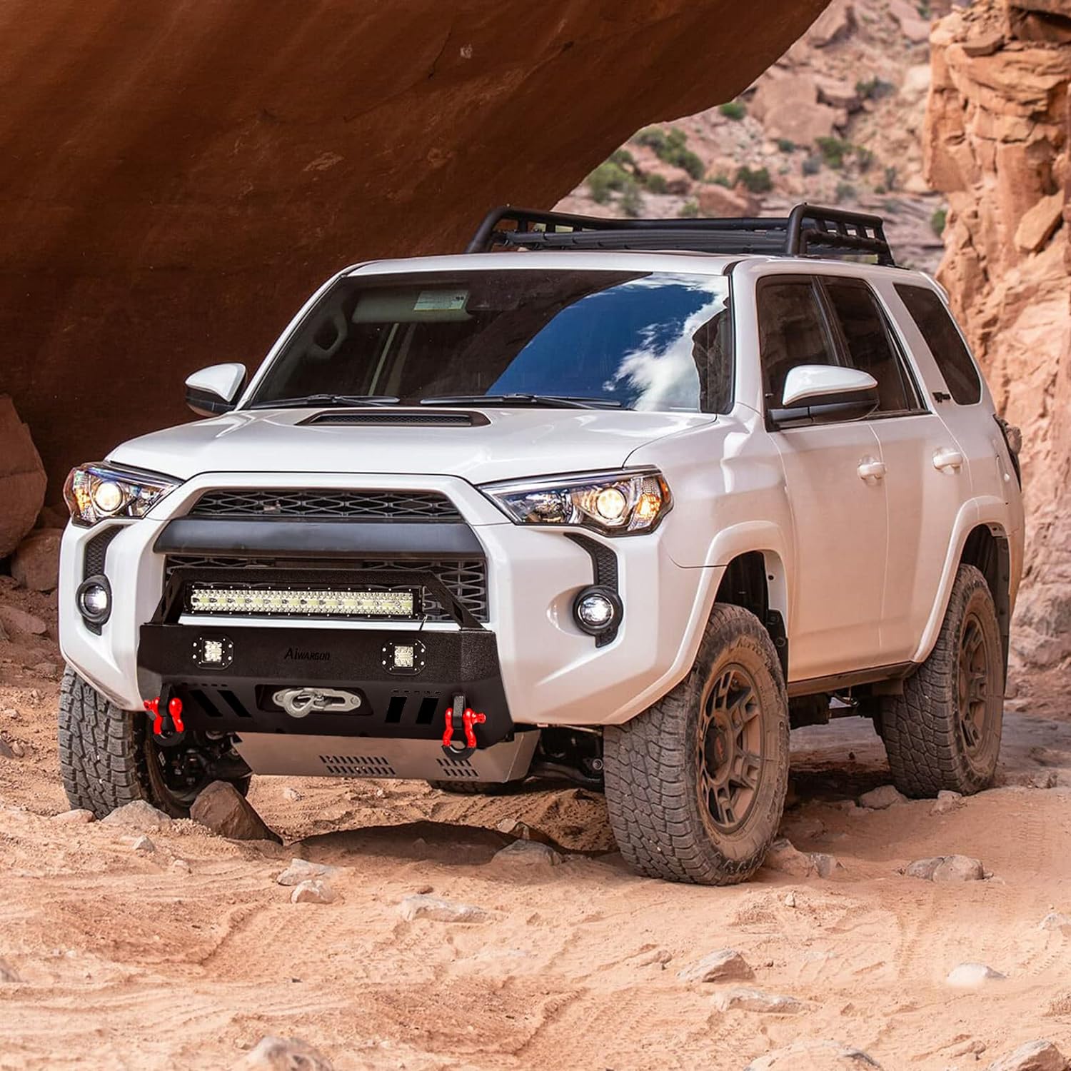 Parachoques delantero de 5 generación 4 Runner Limited 2020, parachoques delantero BESTZHEYU para 2010-2020 5 generación 4 Runner Limited Offroad