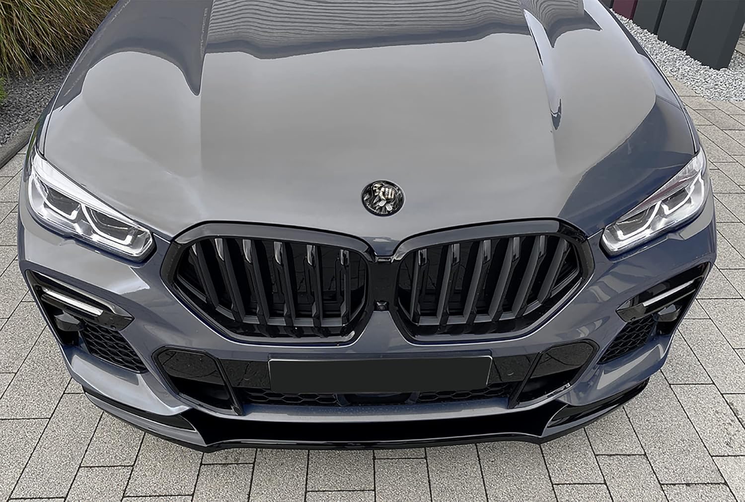 SkinoEu Compatible con BMW Emblem 51767288752 – Insignia de afinación para maletero delantero y trasero de 3.228 in 1 2 3 4 5 7 X1 X2 X3 X4 X5 X6 X7