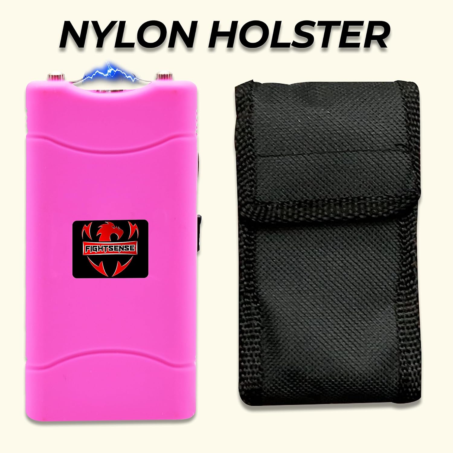 FIGHTSENSE Mini pistola aturdidora para mujeres de autodefensa