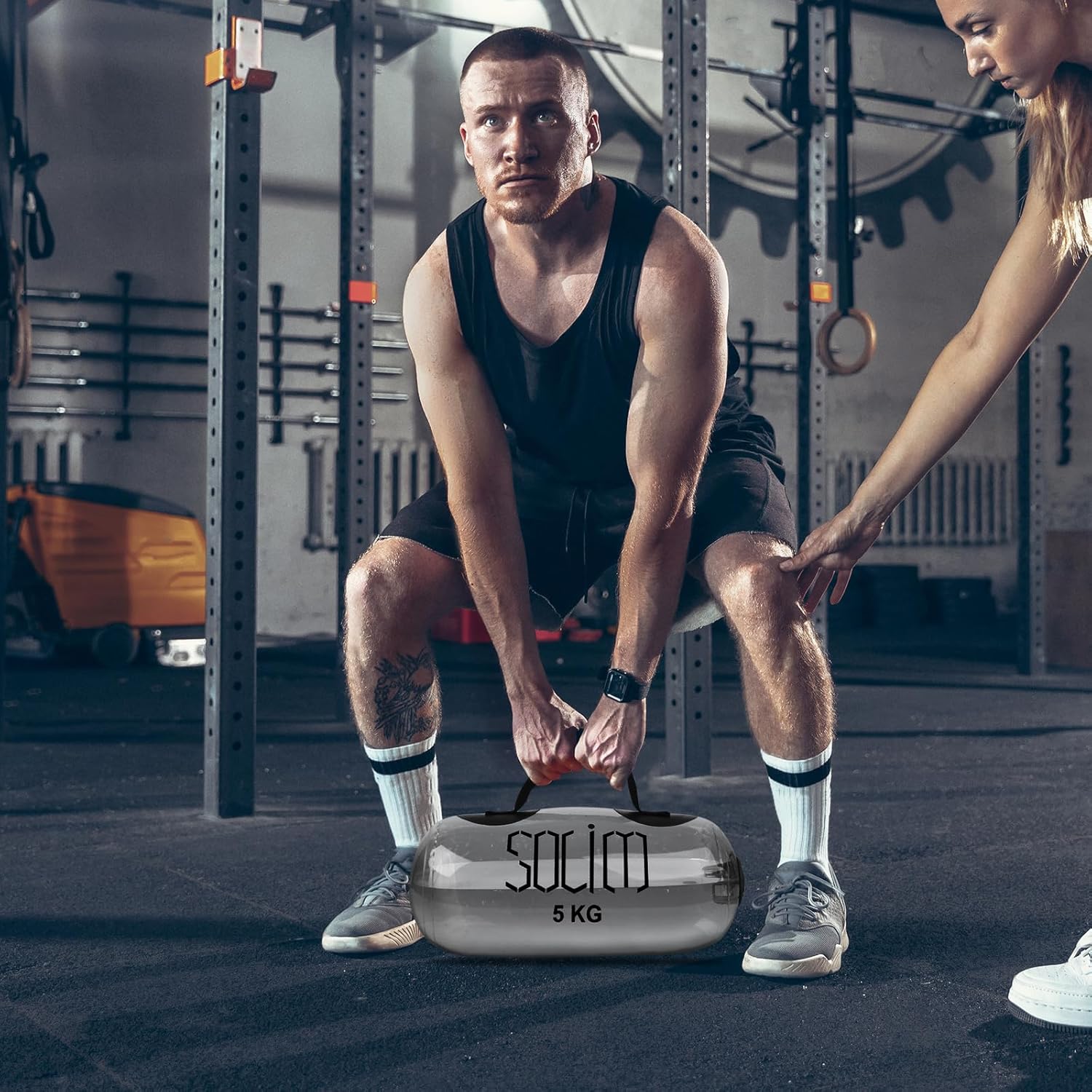 Water Weights Aqua Bag, Workout Sandbag Alternative Strength Training Sand Bag Portable Stability Fitness Equipment  Ultimate Core and Balance