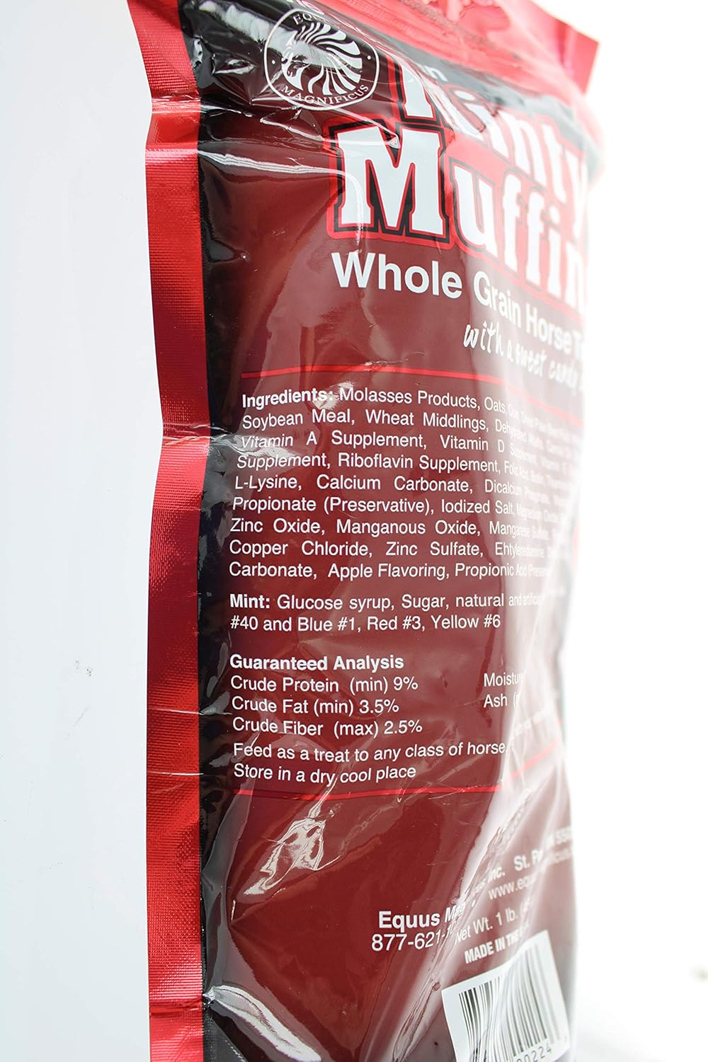 011-10020013 Mint The German Minty Muffins All Natural Horse Treat, 1 libra (el embalaje puede variar)