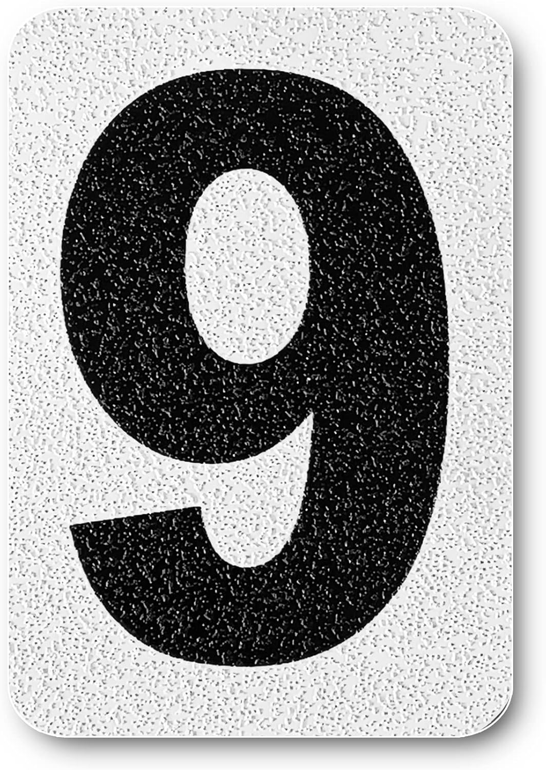 Curb N Sign – Adhesivo de números para buzón, calcomanías de vinilo prémium para el hogar, números reflectantes de casa para buzón, puerta