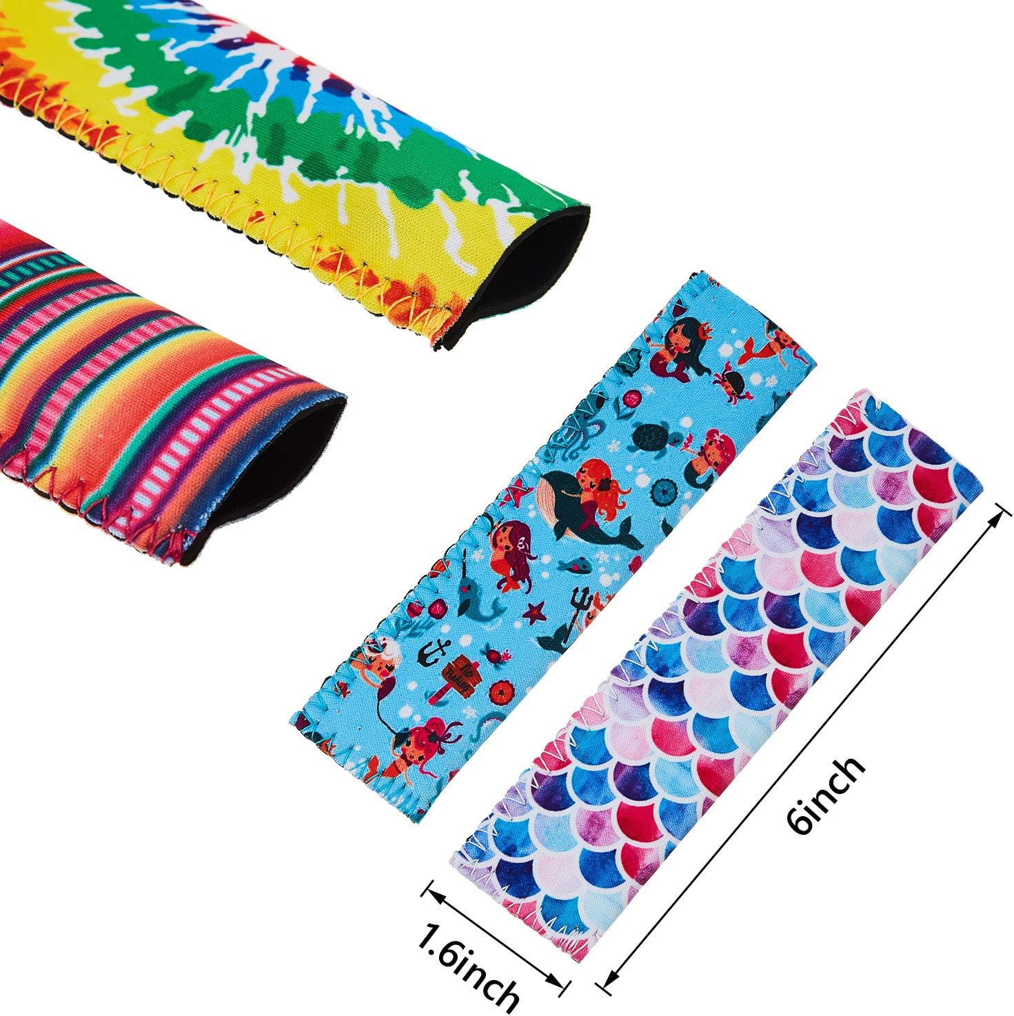 30 soportes reutilizables para barras de hielo anticongelantes, bolsas de soporte para barra de hielo, 30 estilos