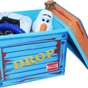 Skywin LootBox de tela pequeña  Caja de suministro apilable y plegable de 10 x 10 pulgadas  Caja duradera para jugadores, divertidos colores Skywin LootBox de tela pequeña  Caja de suministro apilable y plegable de 10 x 10 pulgadas  Caja duradera para jugadores, divertidos colores