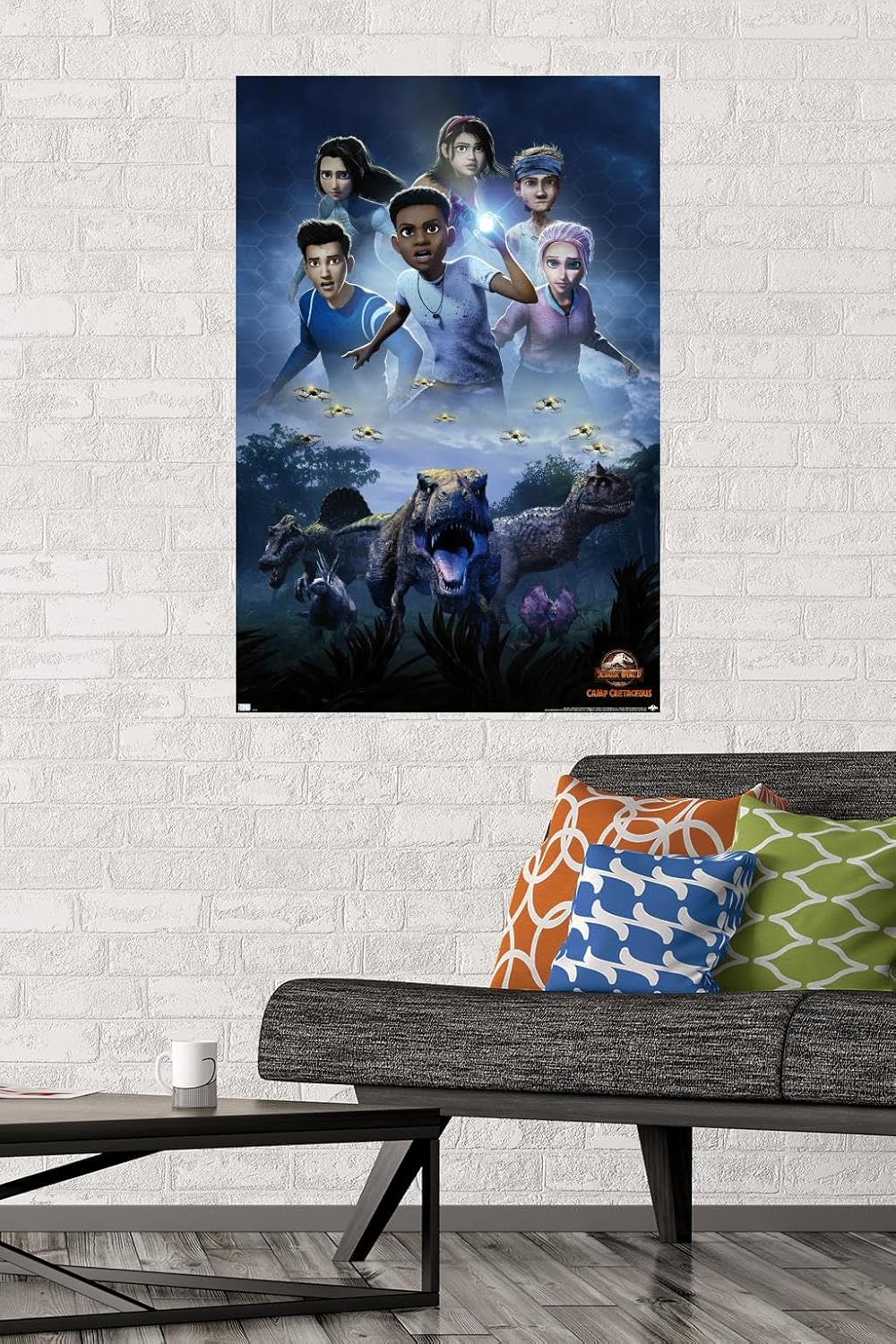 Trends International Jurassic World Camp Cretácico – Póster de pared de una hoja