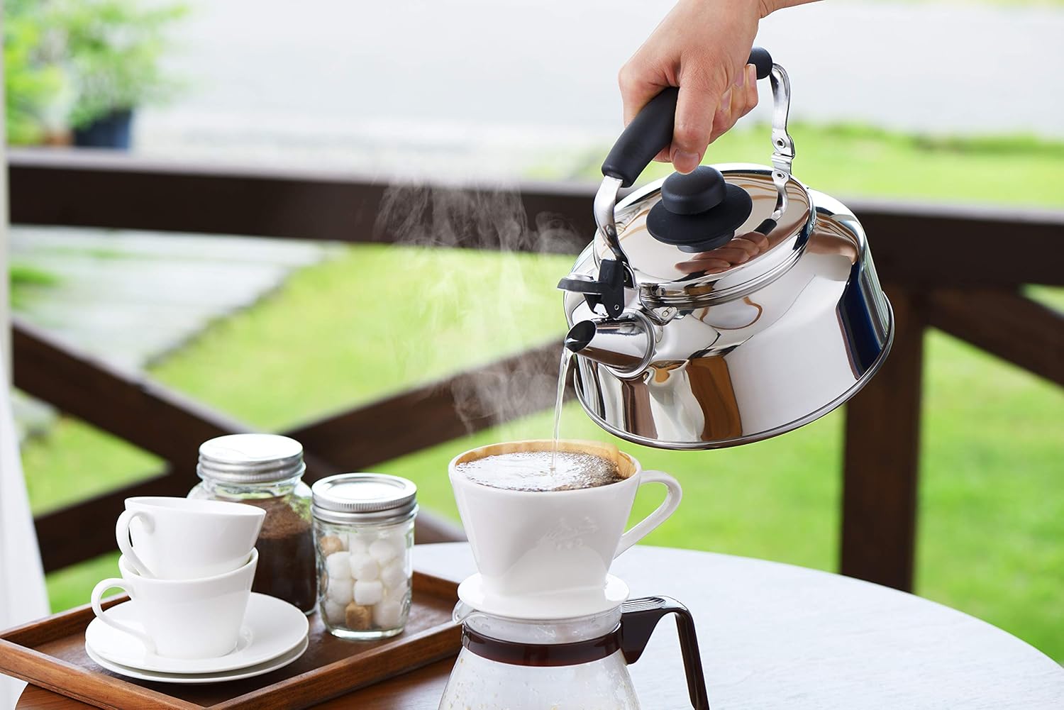 Hervidor silbante para verter fácilmente la boca 2.6L SH8417