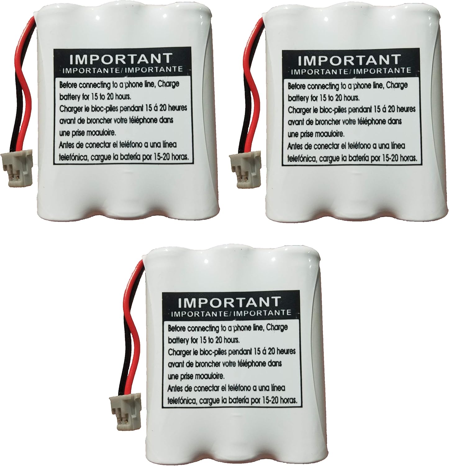 JGD BT-905 BT-800 BBTY0663001 – Batería compatible con Uniden BT905 BT800 BT-1006 BP-905 BBTY-0444001 BBTY-0449001 Panasonic P-P501 P-P508 AT&T 2001